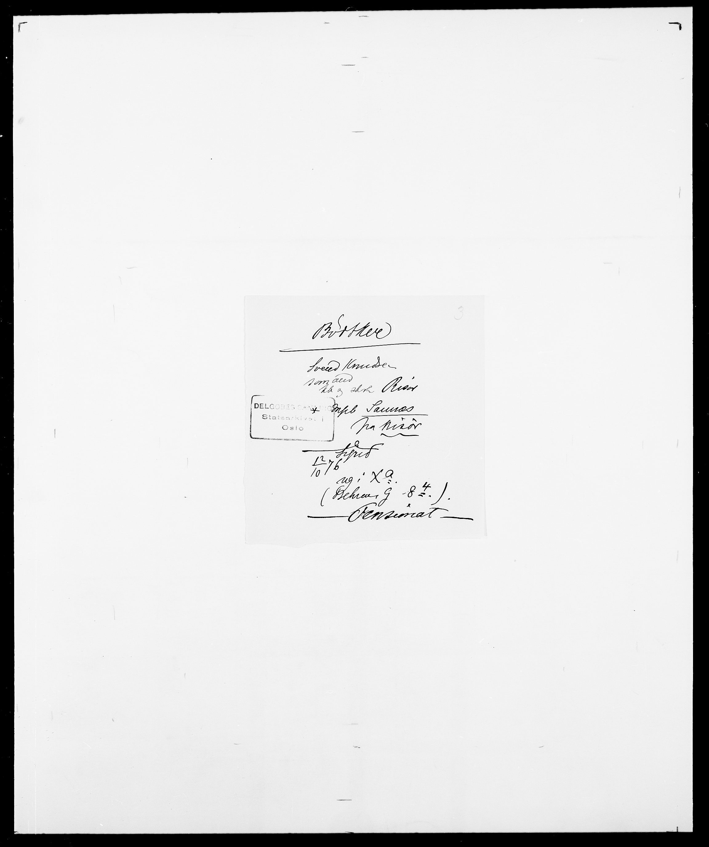 Delgobe, Charles Antoine - samling, AV/SAO-PAO-0038/D/Da/L0007: Buaas - Caphengst, p. 673