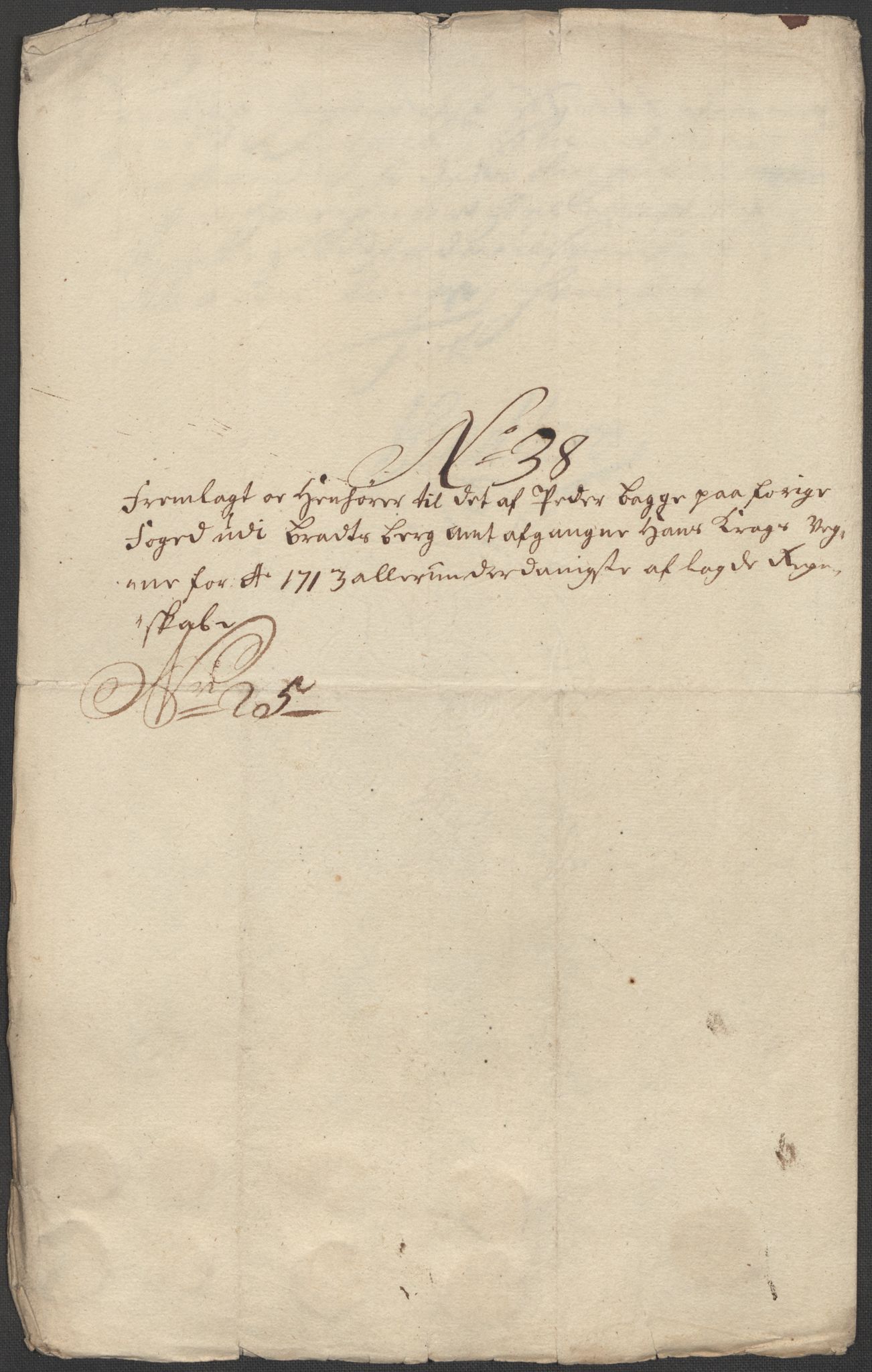 Rentekammeret inntil 1814, Reviderte regnskaper, Fogderegnskap, AV/RA-EA-4092/R36/L2125: Fogderegnskap Øvre og Nedre Telemark og Bamble, 1713, p. 257