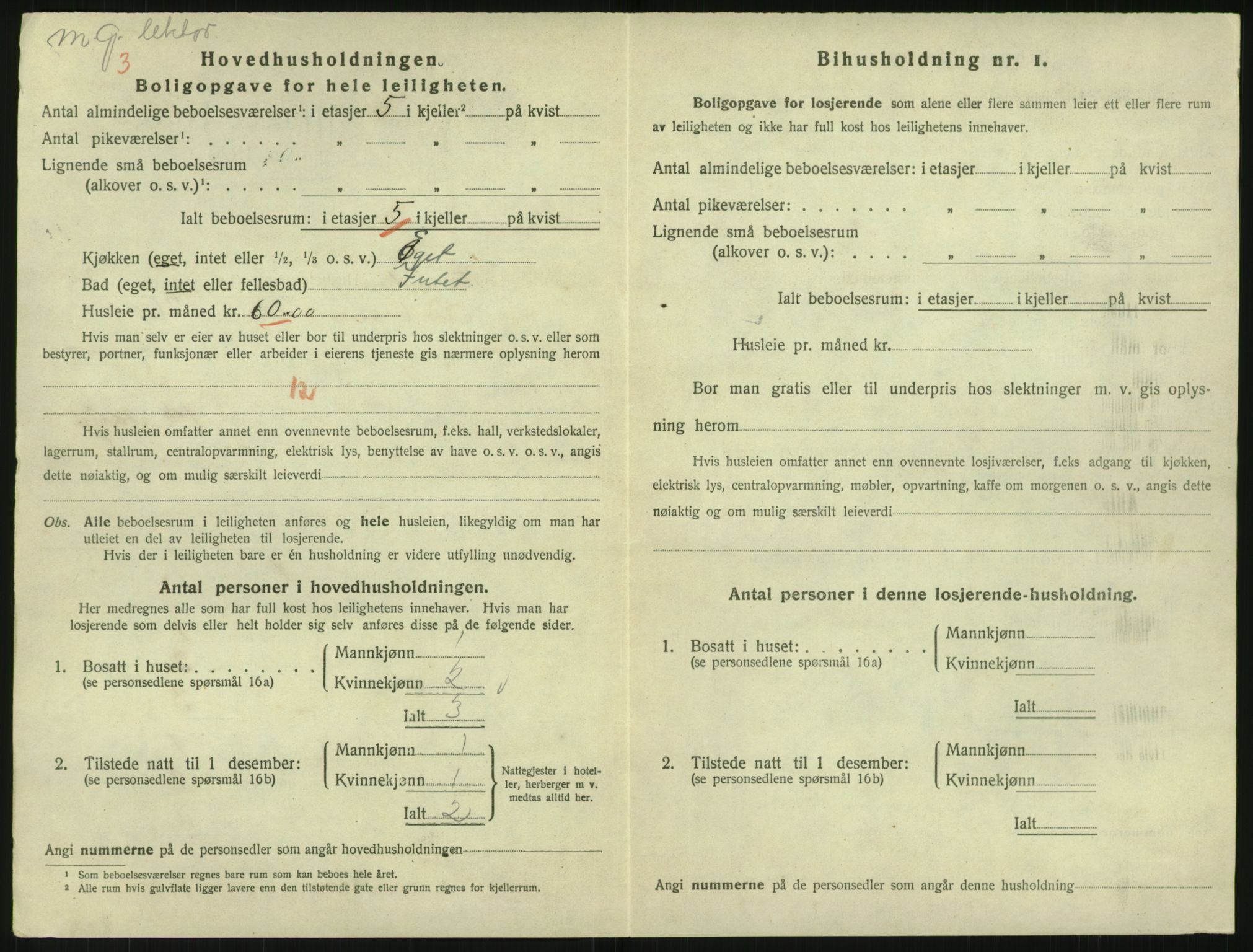 SAK, 1920 census for Arendal, 1920, p. 8297