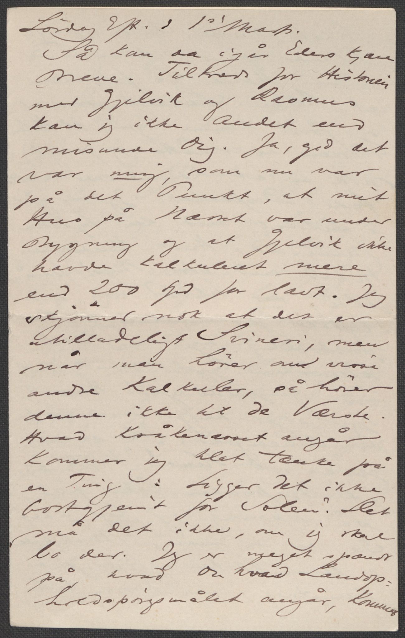 Beyer, Frants, AV/RA-PA-0132/F/L0001: Brev fra Edvard Grieg til Frantz Beyer og "En del optegnelser som kan tjene til kommentar til brevene" av Marie Beyer, 1872-1907, p. 95