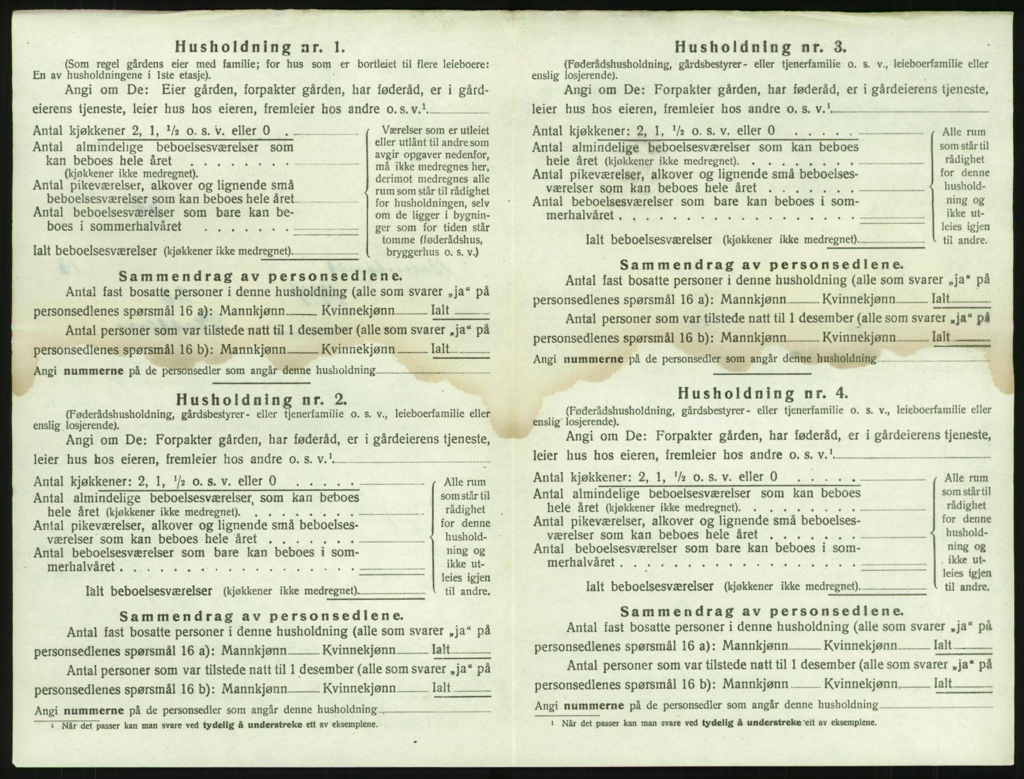 SAKO, 1920 census for Brunlanes, 1920, p. 1858