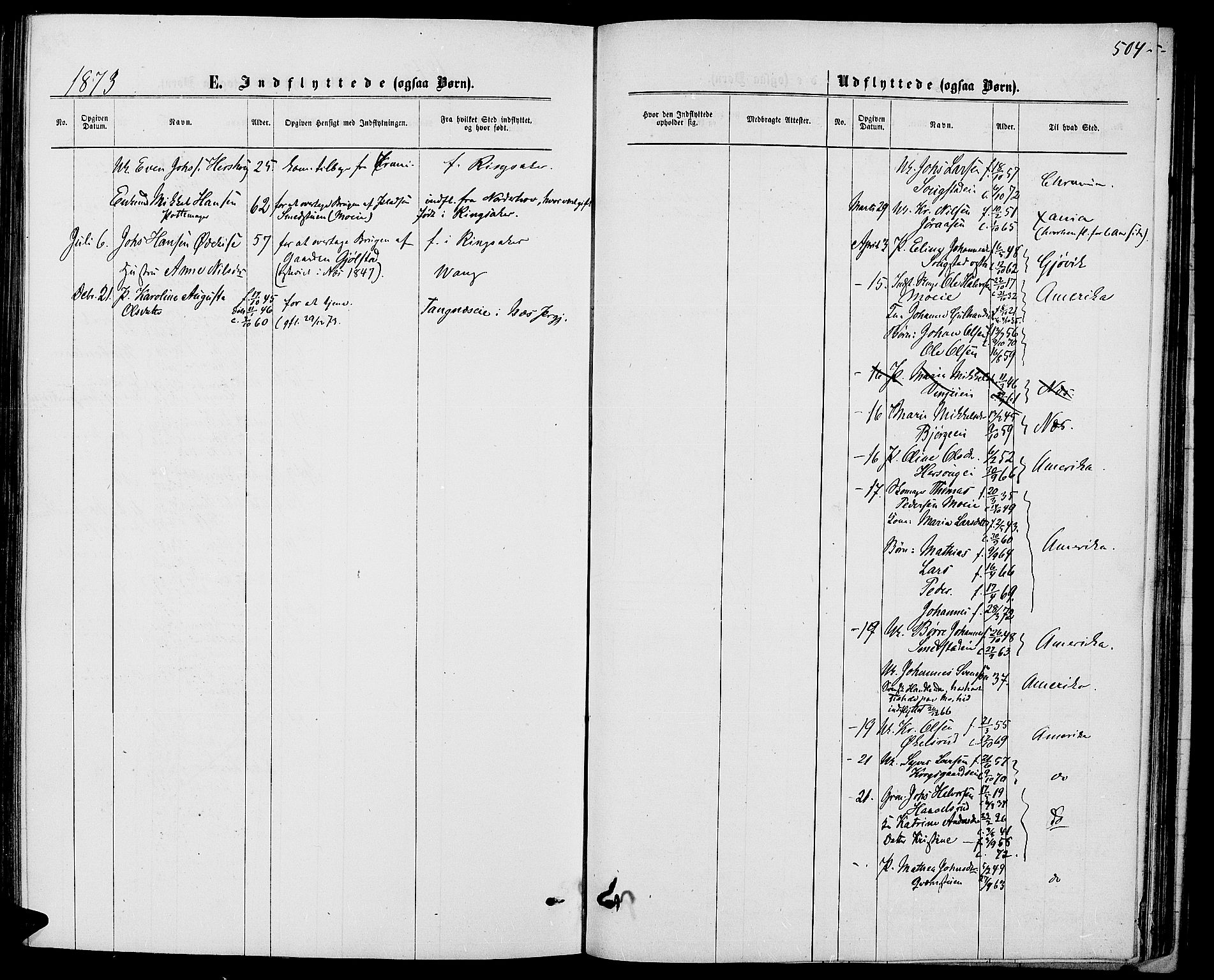 Ringsaker prestekontor, AV/SAH-PREST-014/L/La/L0008: Parish register (copy) no. 8, 1870-1878, p. 504