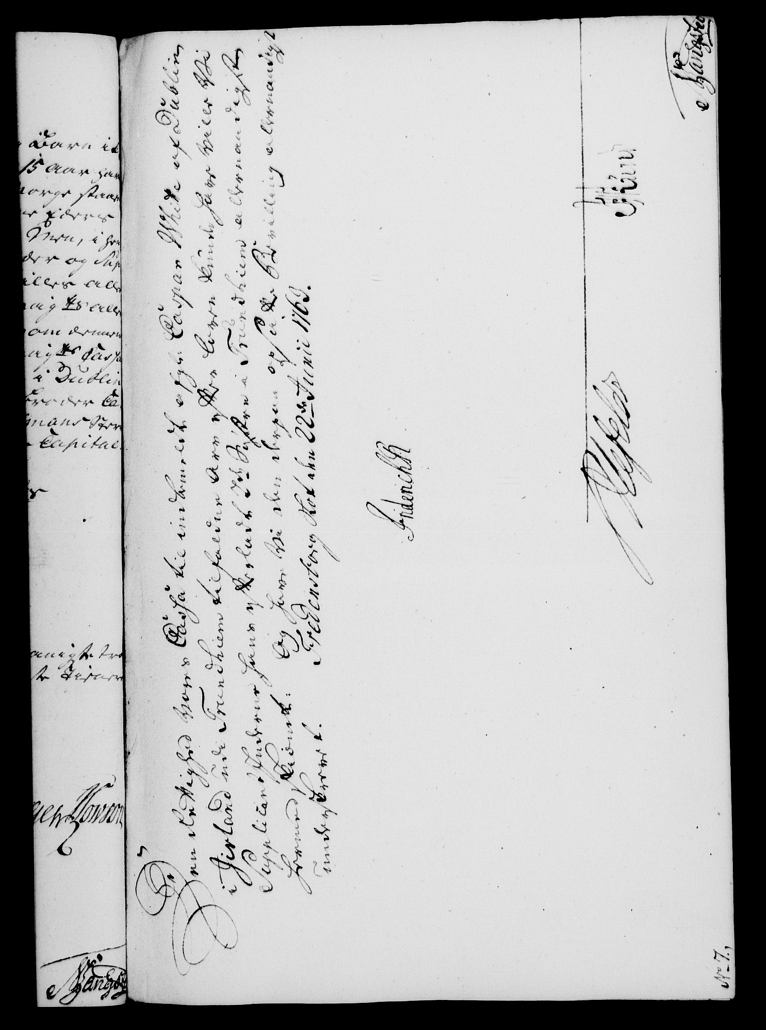 Rentekammeret, Kammerkanselliet, RA/EA-3111/G/Gf/Gfa/L0045: Norsk relasjons- og resolusjonsprotokoll (merket RK 52.45), 1763, p. 291