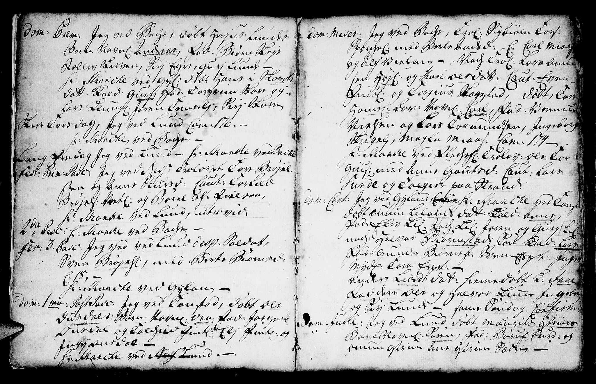 Lund sokneprestkontor, AV/SAST-A-101809/S06/L0002: Parish register (official) no. A 2, 1738-1760