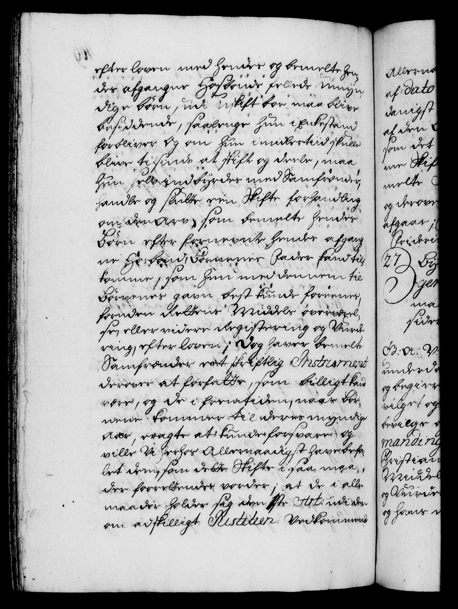 Danske Kanselli 1572-1799, AV/RA-EA-3023/F/Fc/Fca/Fcaa/L0027: Norske registre, 1730-1732, p. 409b