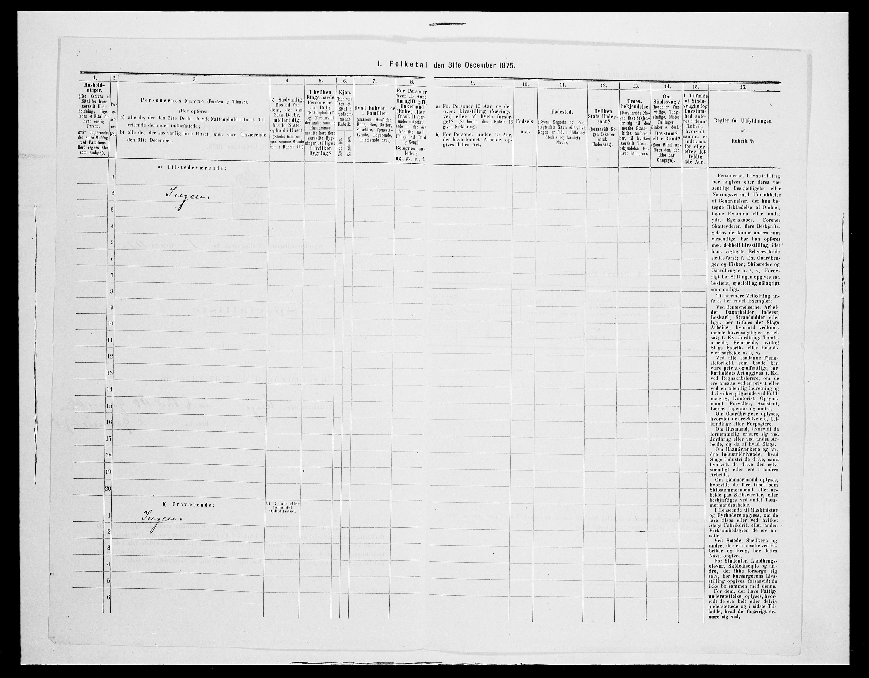 SAH, 1875 census for 0401B Vang/Hamar, 1875, p. 184