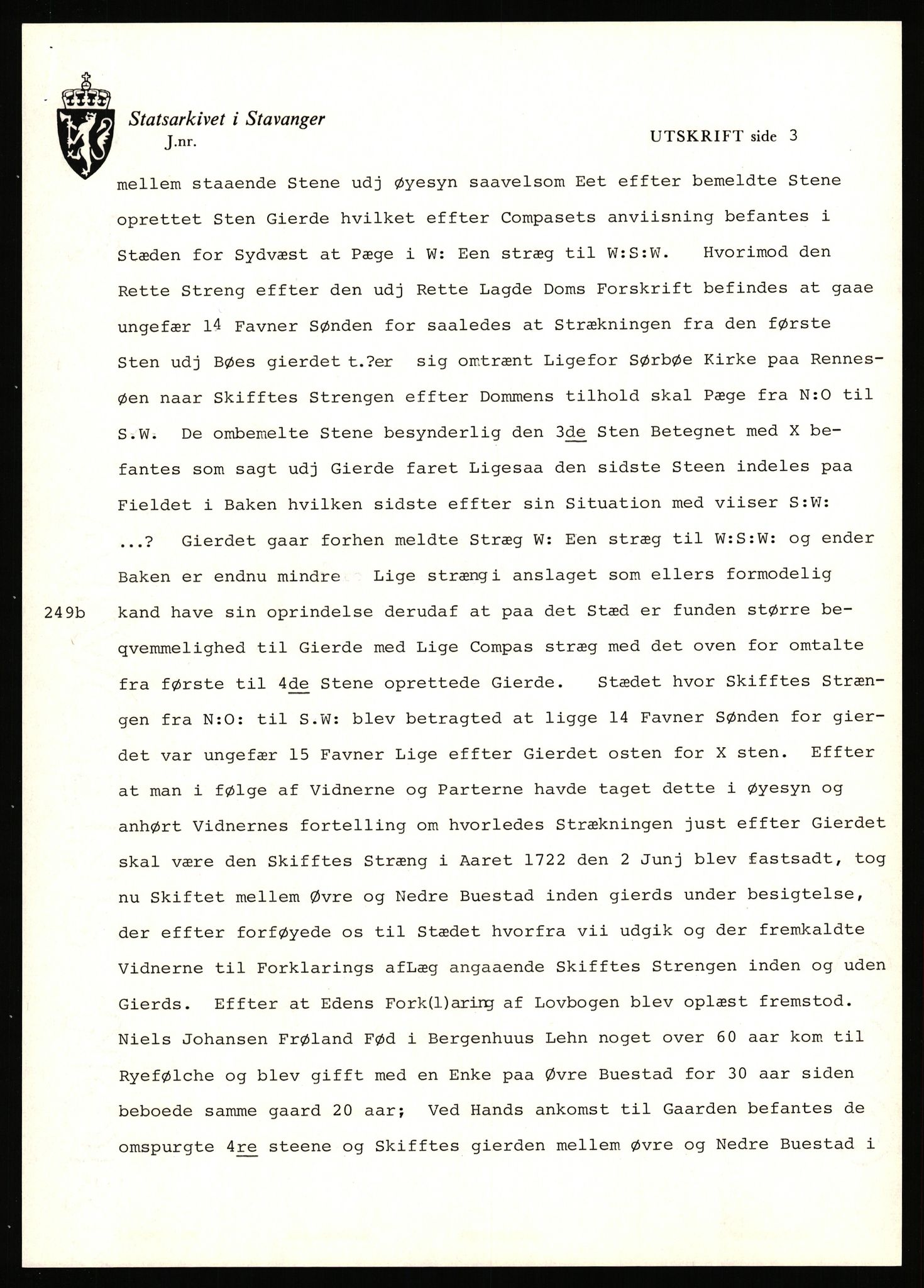 Statsarkivet i Stavanger, AV/SAST-A-101971/03/Y/Yj/L0006: Avskrifter sortert etter gårdsnavn: Bakke - Baustad, 1750-1930, p. 569