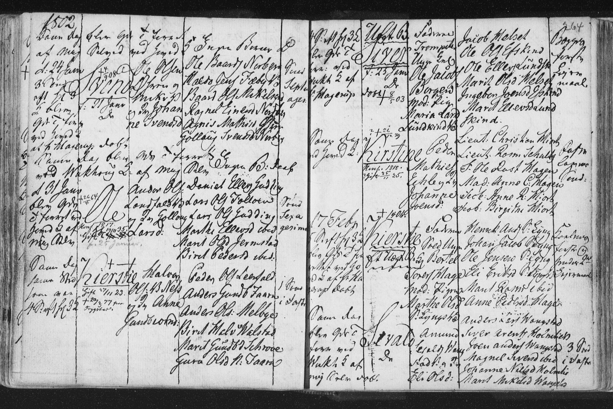 Ministerialprotokoller, klokkerbøker og fødselsregistre - Nord-Trøndelag, SAT/A-1458/723/L0232: Parish register (official) no. 723A03, 1781-1804, p. 264