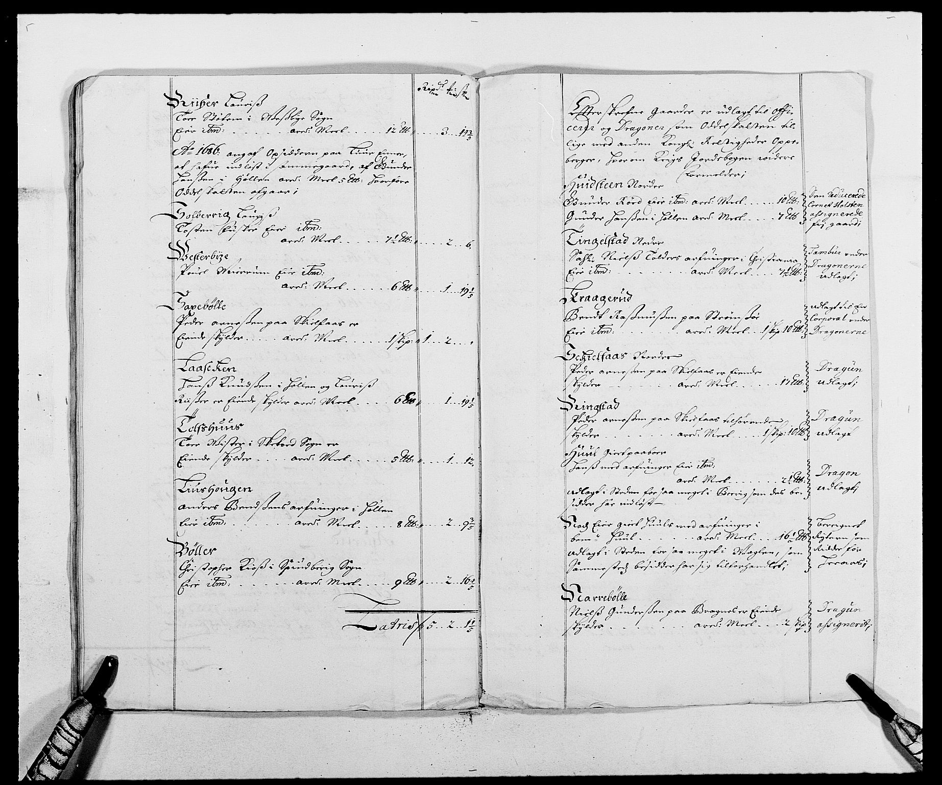 Rentekammeret inntil 1814, Reviderte regnskaper, Fogderegnskap, AV/RA-EA-4092/R02/L0105: Fogderegnskap Moss og Verne kloster, 1685-1687, p. 383