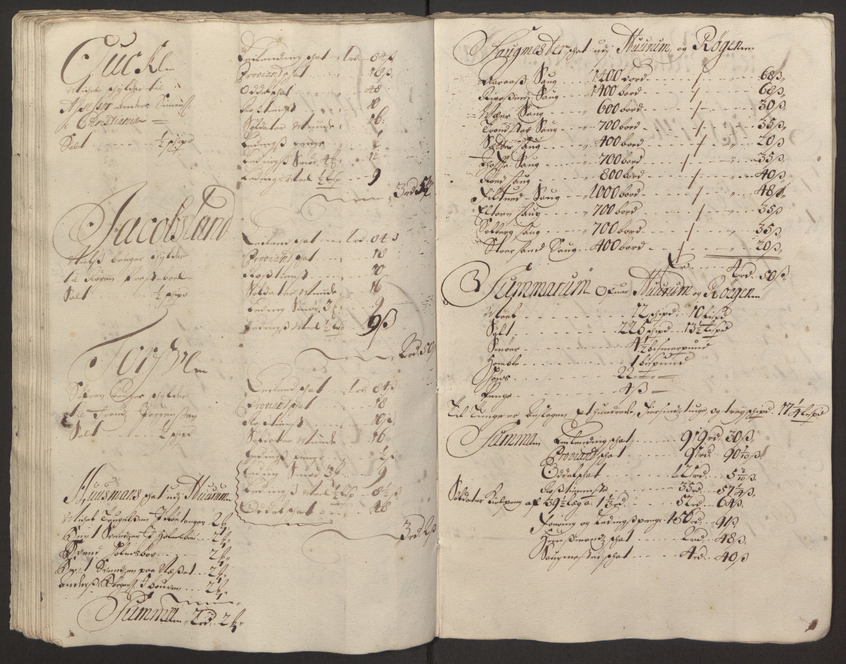 Rentekammeret inntil 1814, Reviderte regnskaper, Fogderegnskap, RA/EA-4092/R30/L1694: Fogderegnskap Hurum, Røyken, Eiker og Lier, 1694-1696, p. 361