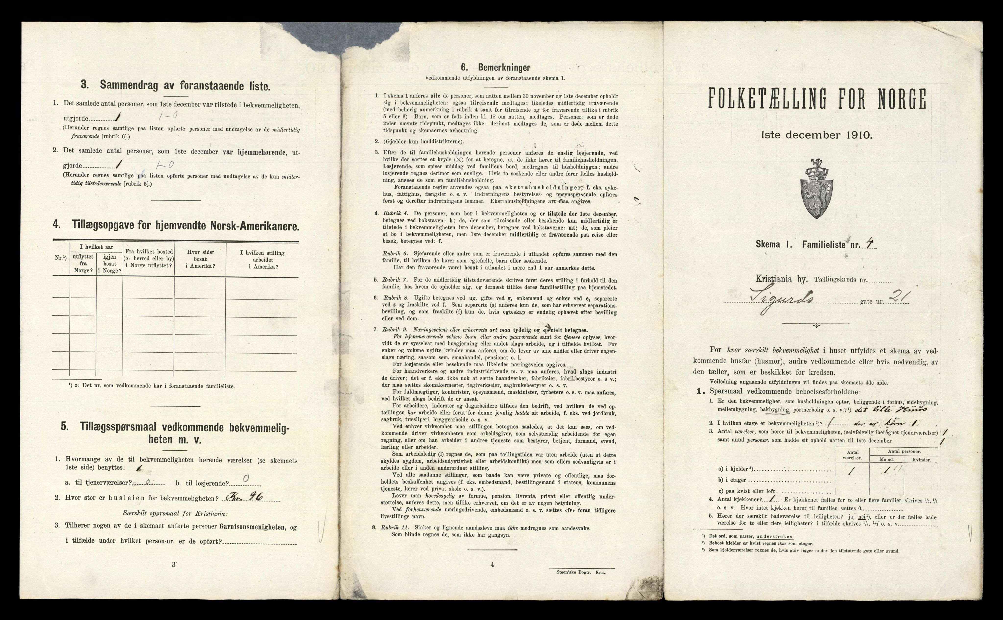 RA, 1910 census for Kristiania, 1910, p. 90865