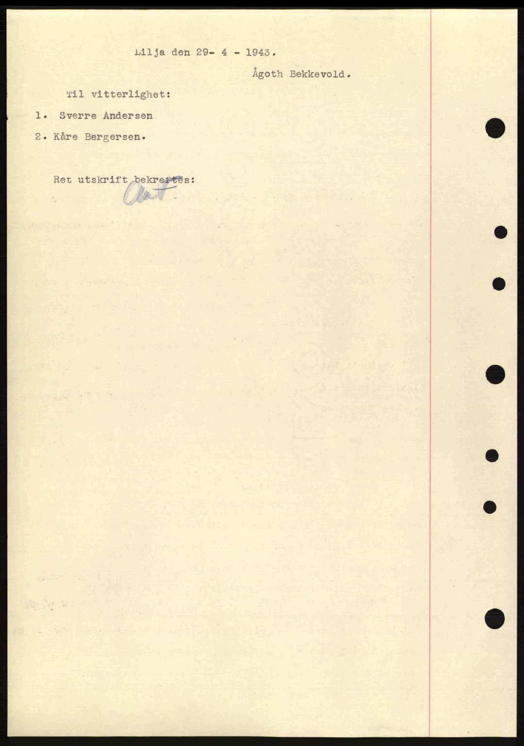 Idd og Marker sorenskriveri, AV/SAO-A-10283/G/Gb/Gbb/L0006: Mortgage book no. A6, 1943-1944, Diary no: : 647/1943