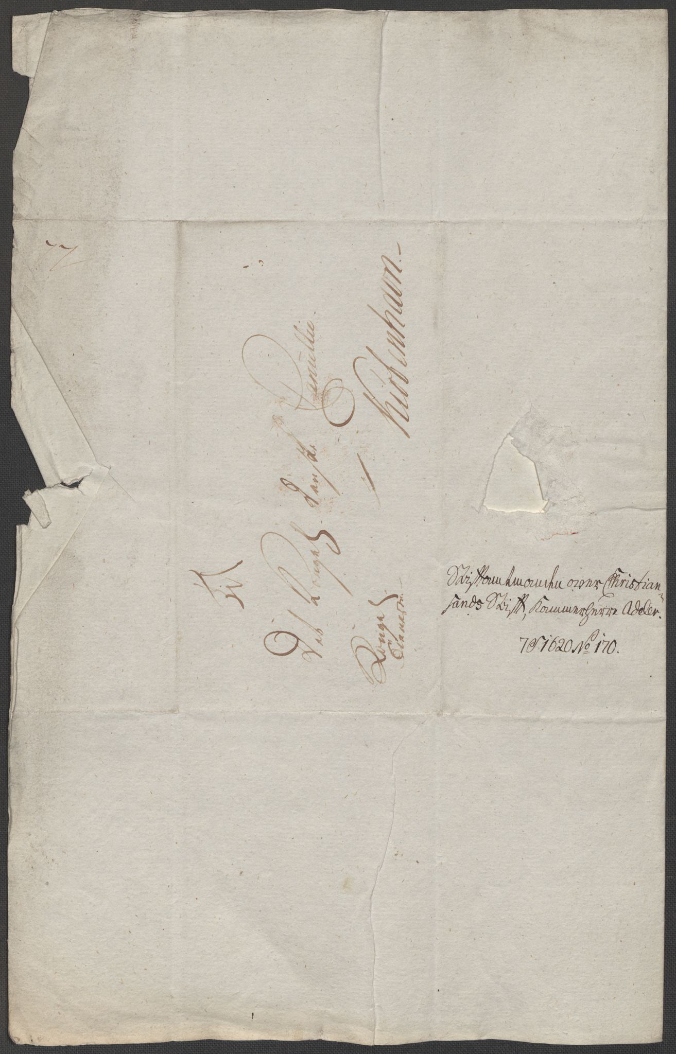 Danske Kanselli, Skapsaker, AV/RA-EA-4061/F/L0102: Skap 16, pakke 7 VIII, 1787-1800, p. 179