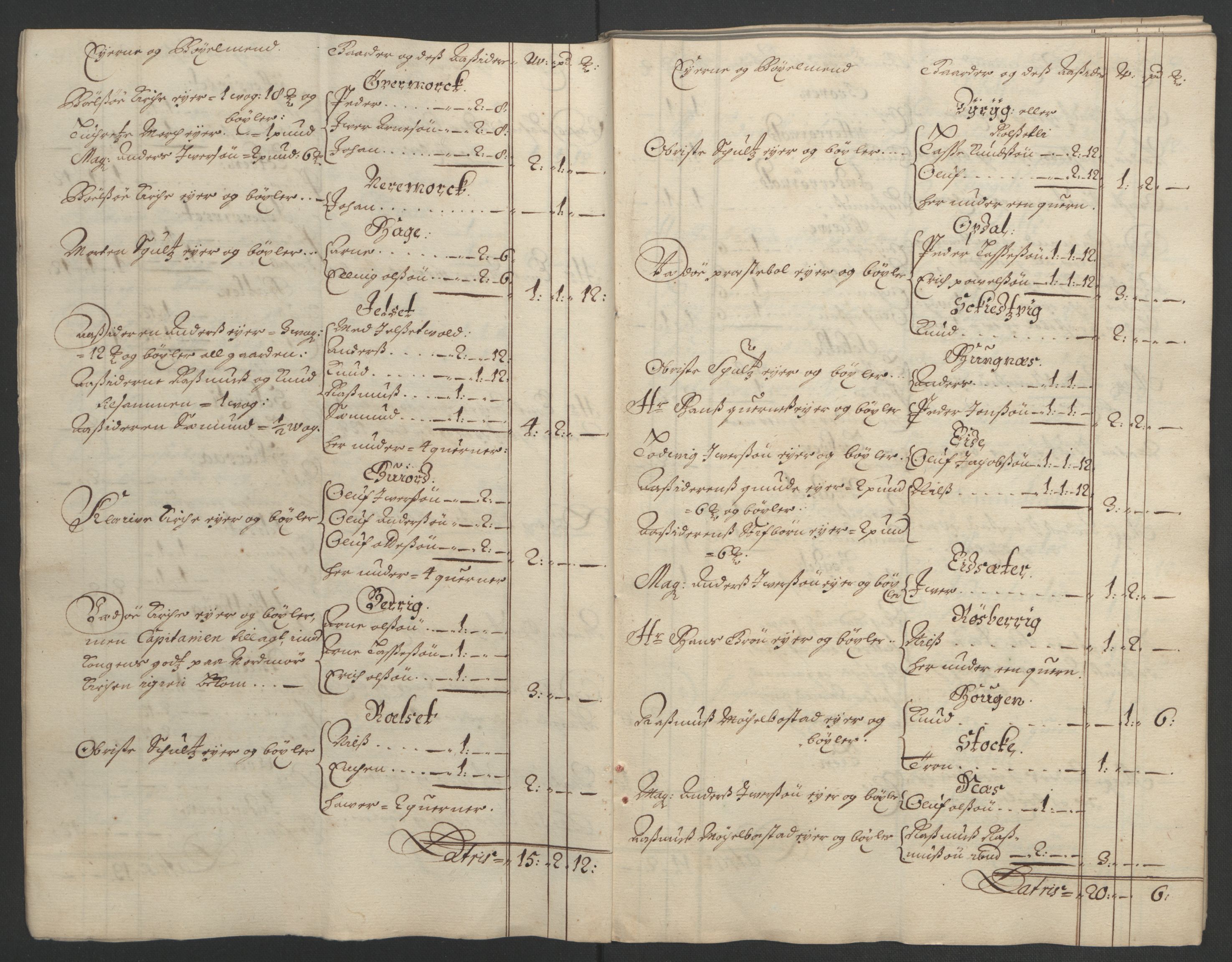 Rentekammeret inntil 1814, Reviderte regnskaper, Fogderegnskap, AV/RA-EA-4092/R55/L3650: Fogderegnskap Romsdal, 1692, p. 16