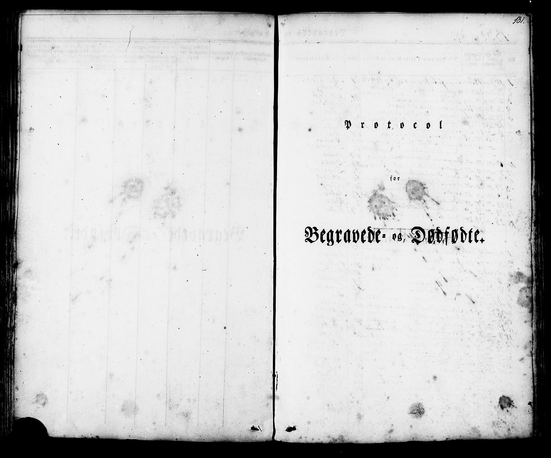 Ministerialprotokoller, klokkerbøker og fødselsregistre - Møre og Romsdal, SAT/A-1454/513/L0174: Parish register (official) no. 513A01, 1831-1855, p. 181
