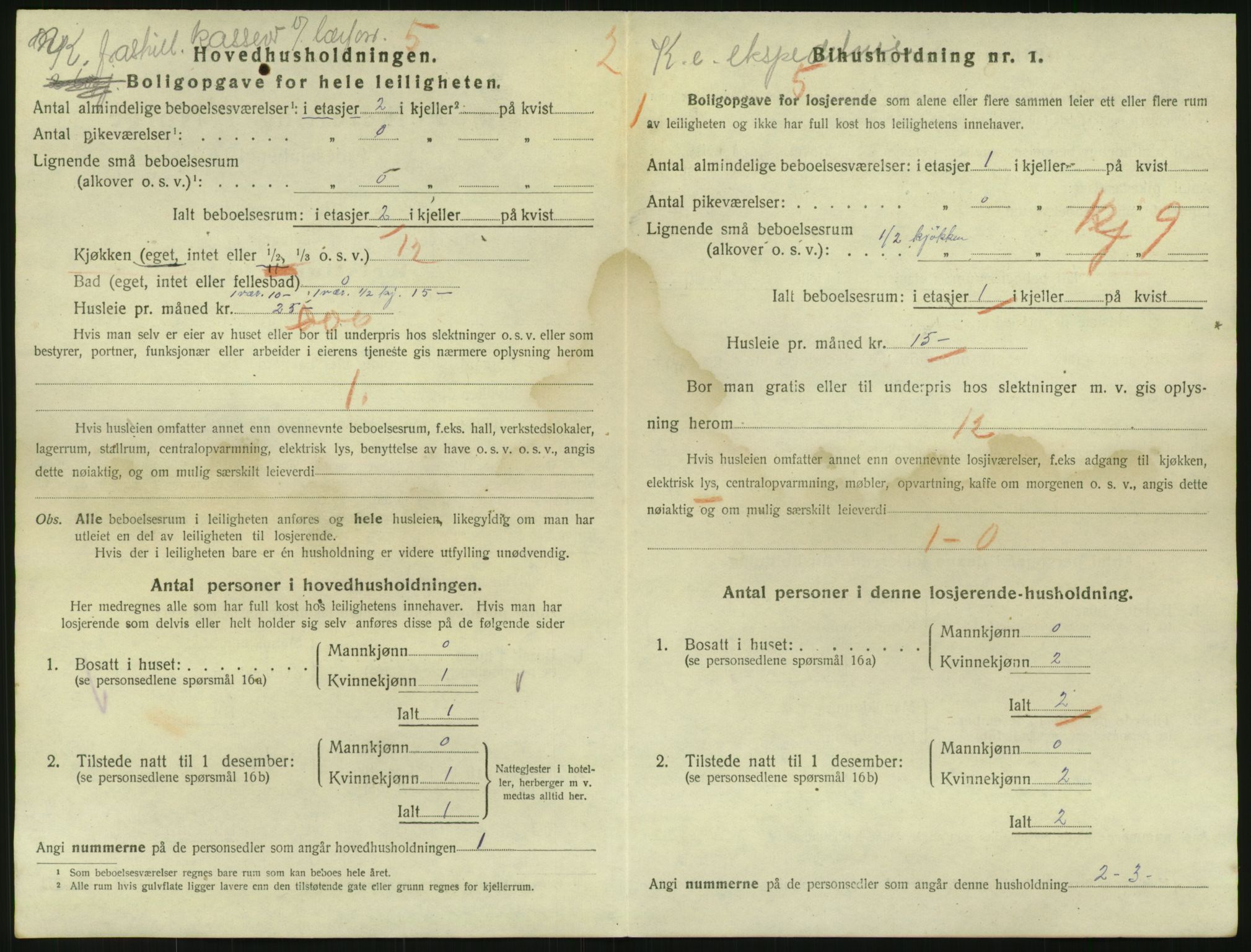 SAO, 1920 census for Kristiania, 1920, p. 20092