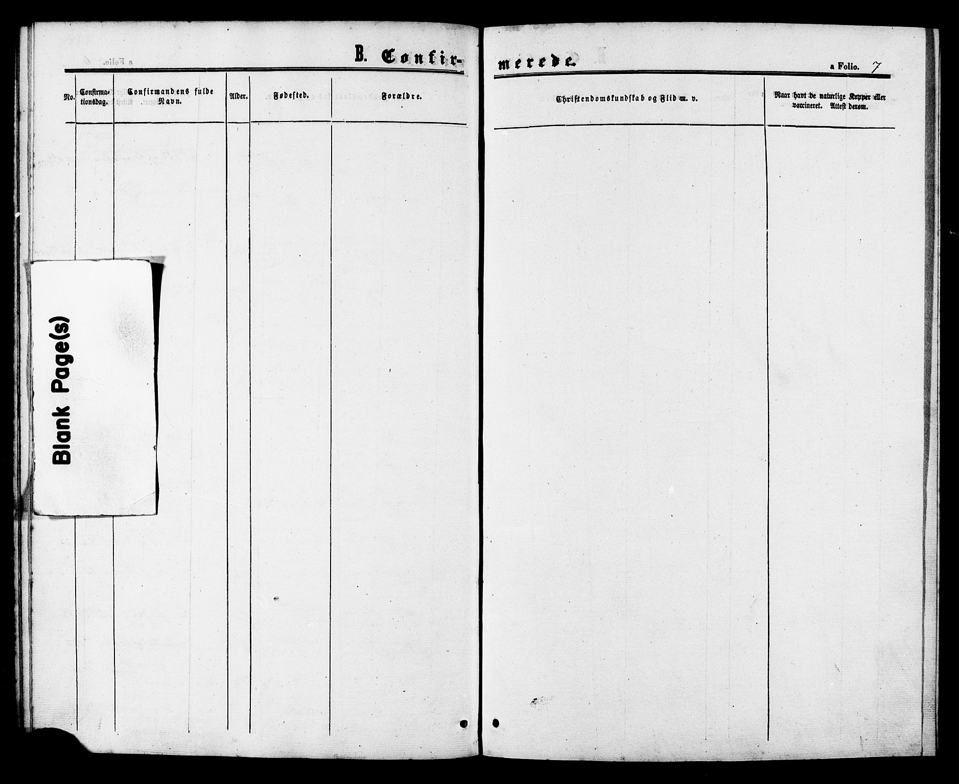 Ministerialprotokoller, klokkerbøker og fødselsregistre - Sør-Trøndelag, SAT/A-1456/629/L0485: Parish register (official) no. 629A01, 1862-1869, p. 7