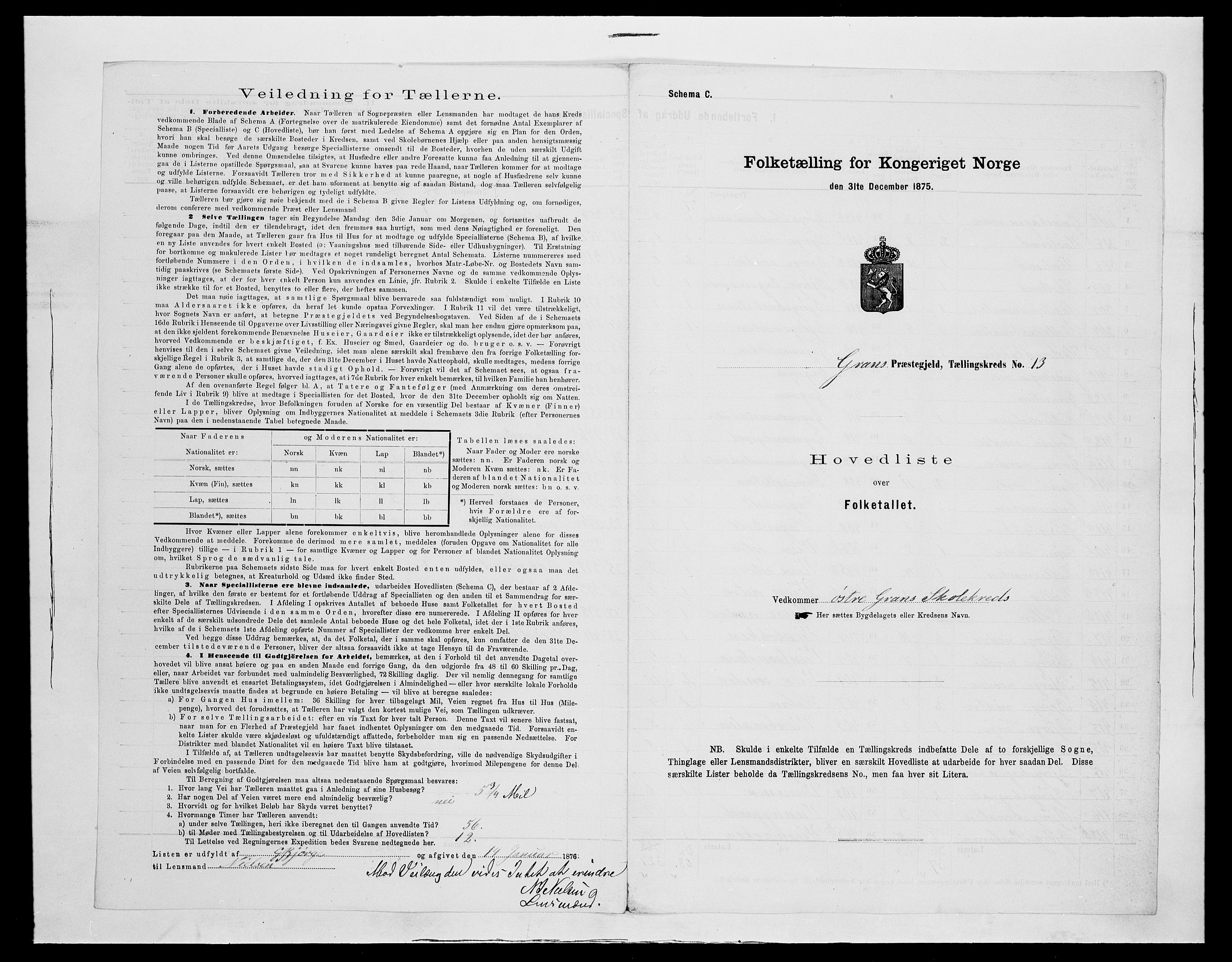 SAH, 1875 census for 0534P Gran, 1875, p. 59