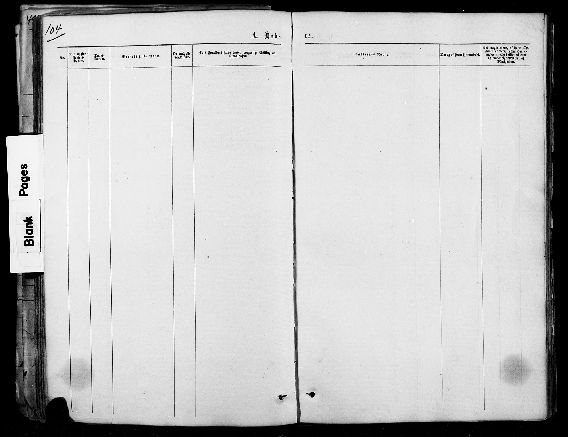 Sør-Aurdal prestekontor, SAH/PREST-128/H/Ha/Hab/L0007: Parish register (copy) no. 7, 1866-1893, p. 104