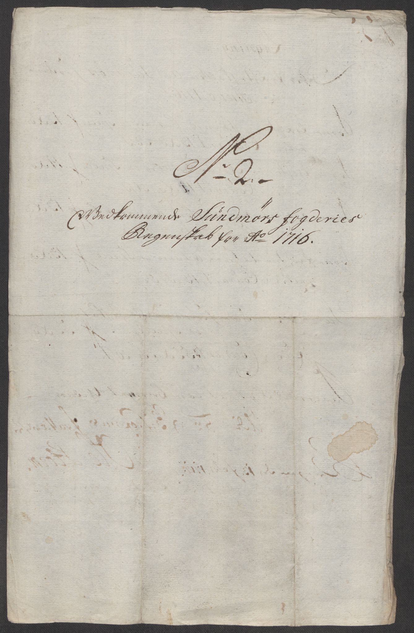 Rentekammeret inntil 1814, Reviderte regnskaper, Fogderegnskap, AV/RA-EA-4092/R54/L3568: Fogderegnskap Sunnmøre, 1716, p. 56