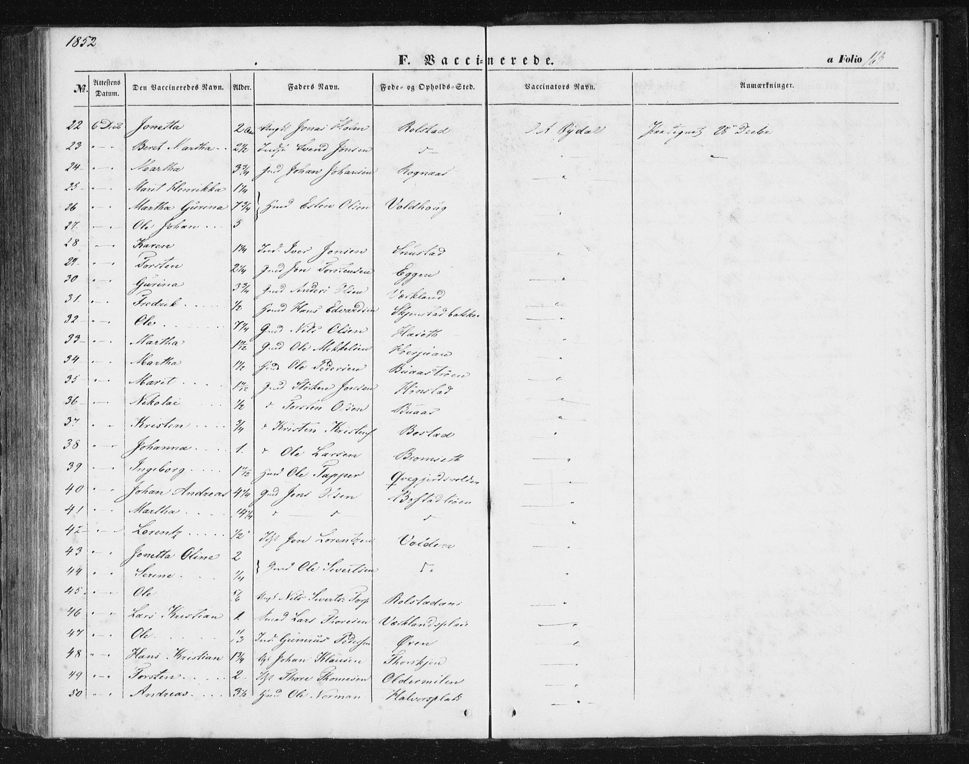 Ministerialprotokoller, klokkerbøker og fødselsregistre - Sør-Trøndelag, SAT/A-1456/616/L0407: Parish register (official) no. 616A04, 1848-1856, p. 163