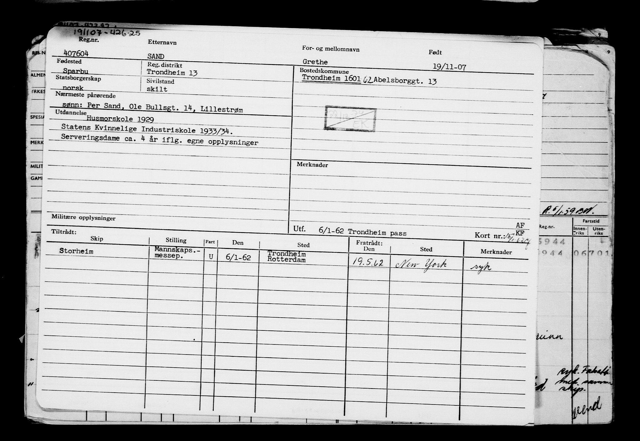 Direktoratet for sjømenn, AV/RA-S-3545/G/Gb/L0074: Hovedkort, 1907, p. 204