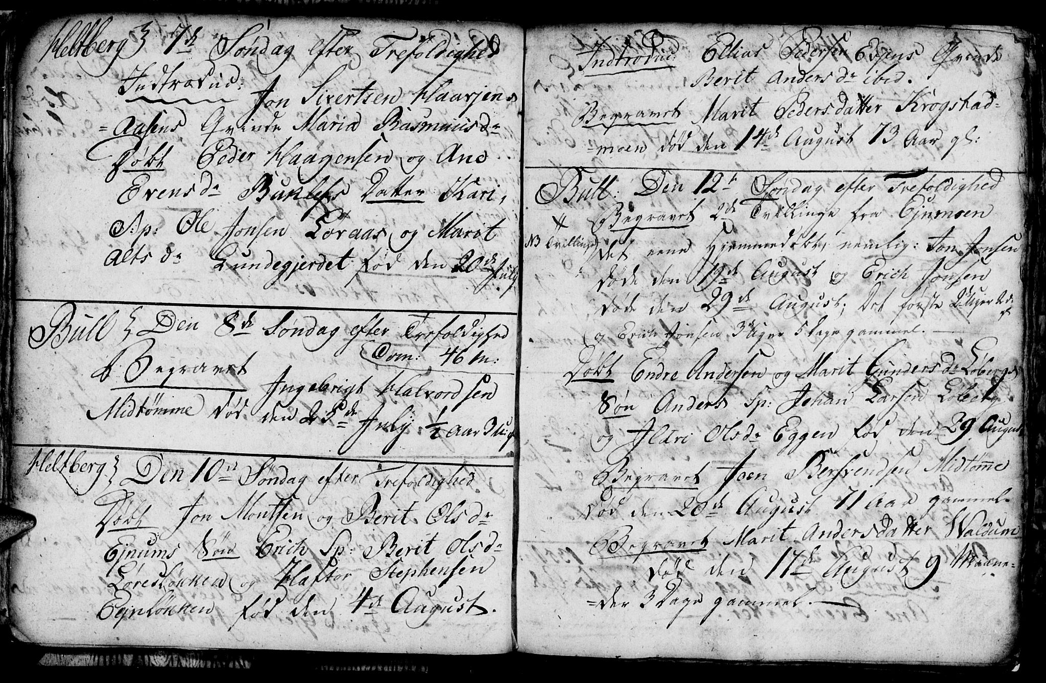 Ministerialprotokoller, klokkerbøker og fødselsregistre - Sør-Trøndelag, AV/SAT-A-1456/692/L1107: Parish register (copy) no. 692C02, 1809-1824