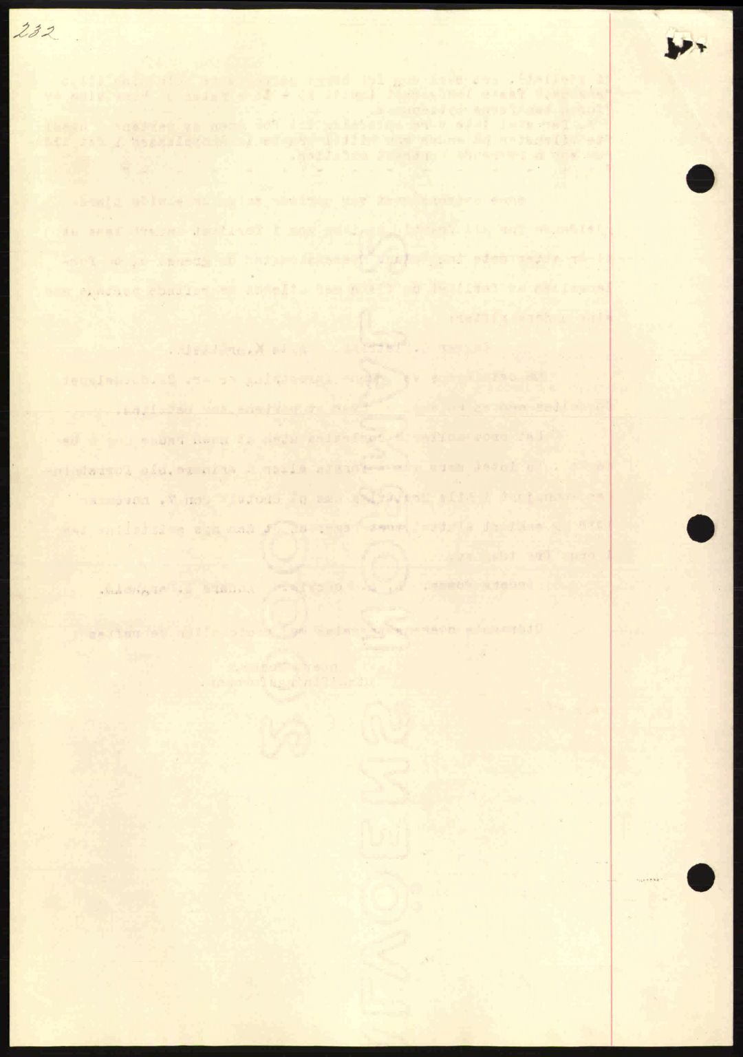 Nordmøre sorenskriveri, SAT/A-4132/1/2/2Ca: Mortgage book no. A86, 1939-1939, Diary no: : 1077/1939