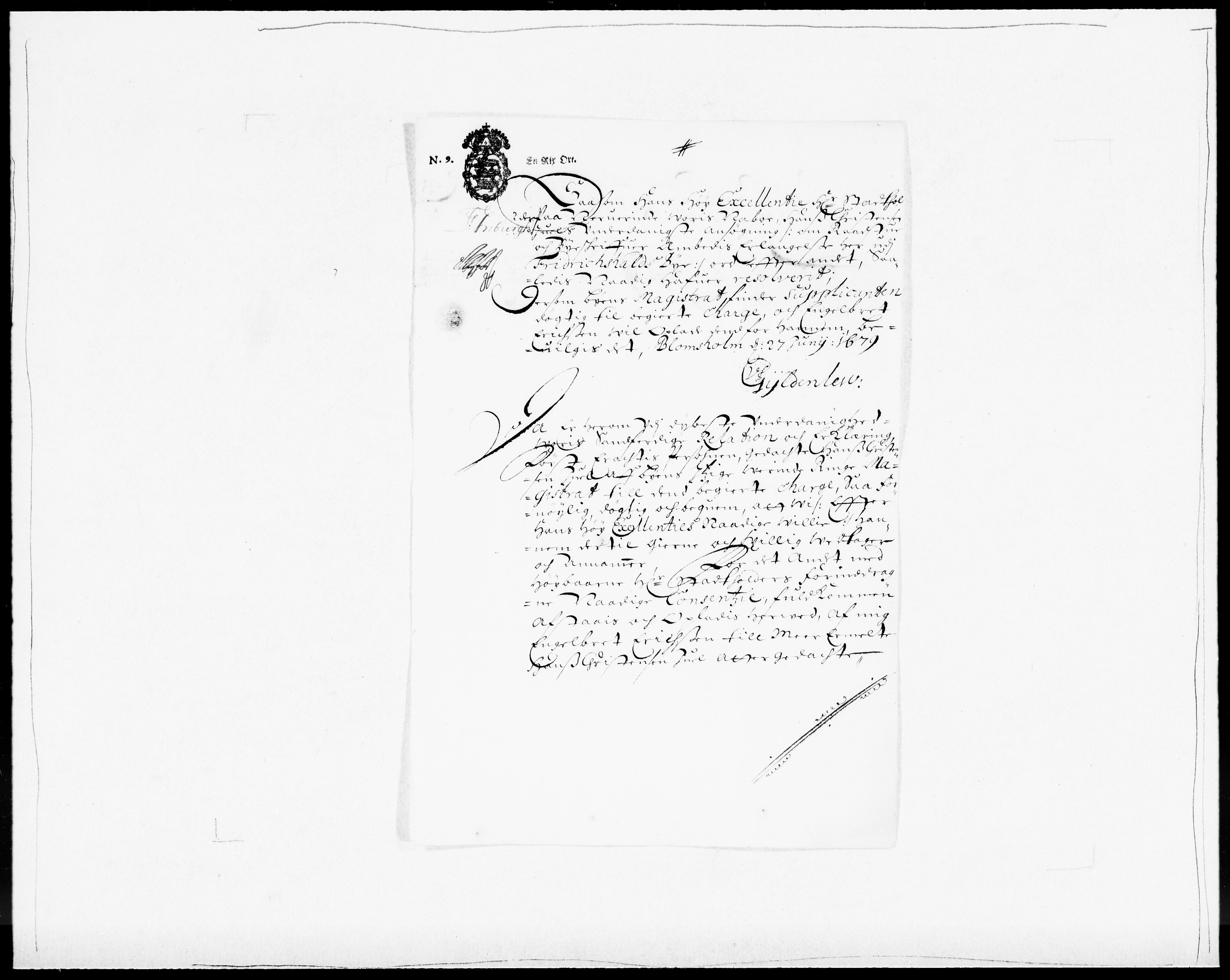 Danske Kanselli 1572-1799, AV/RA-EA-3023/F/Fc/Fcc/Fcca/L0032: Norske innlegg 1572-1799, 1674-1680, p. 297