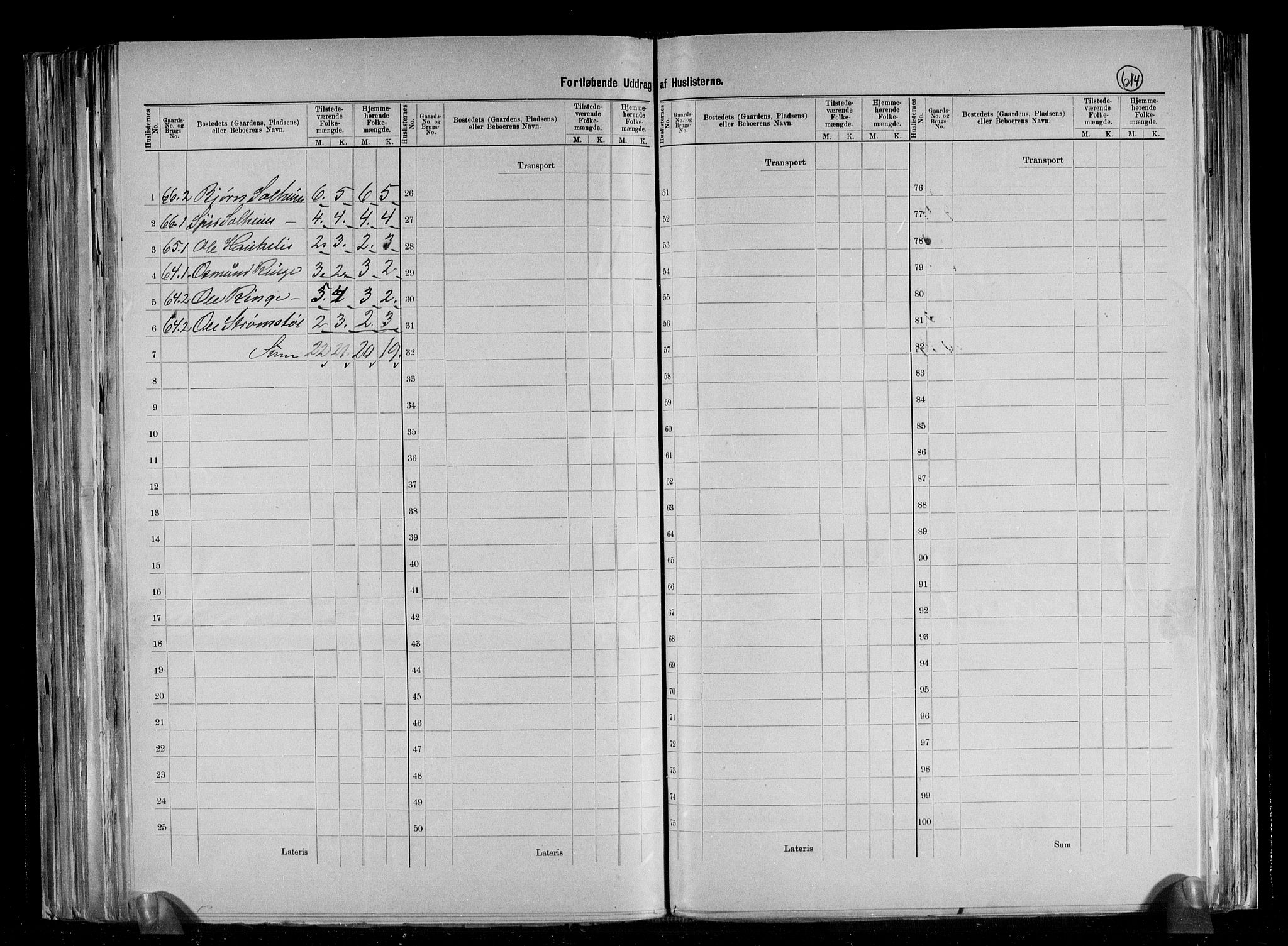 RA, 1891 census for 1139 Nedstrand, 1891, p. 24