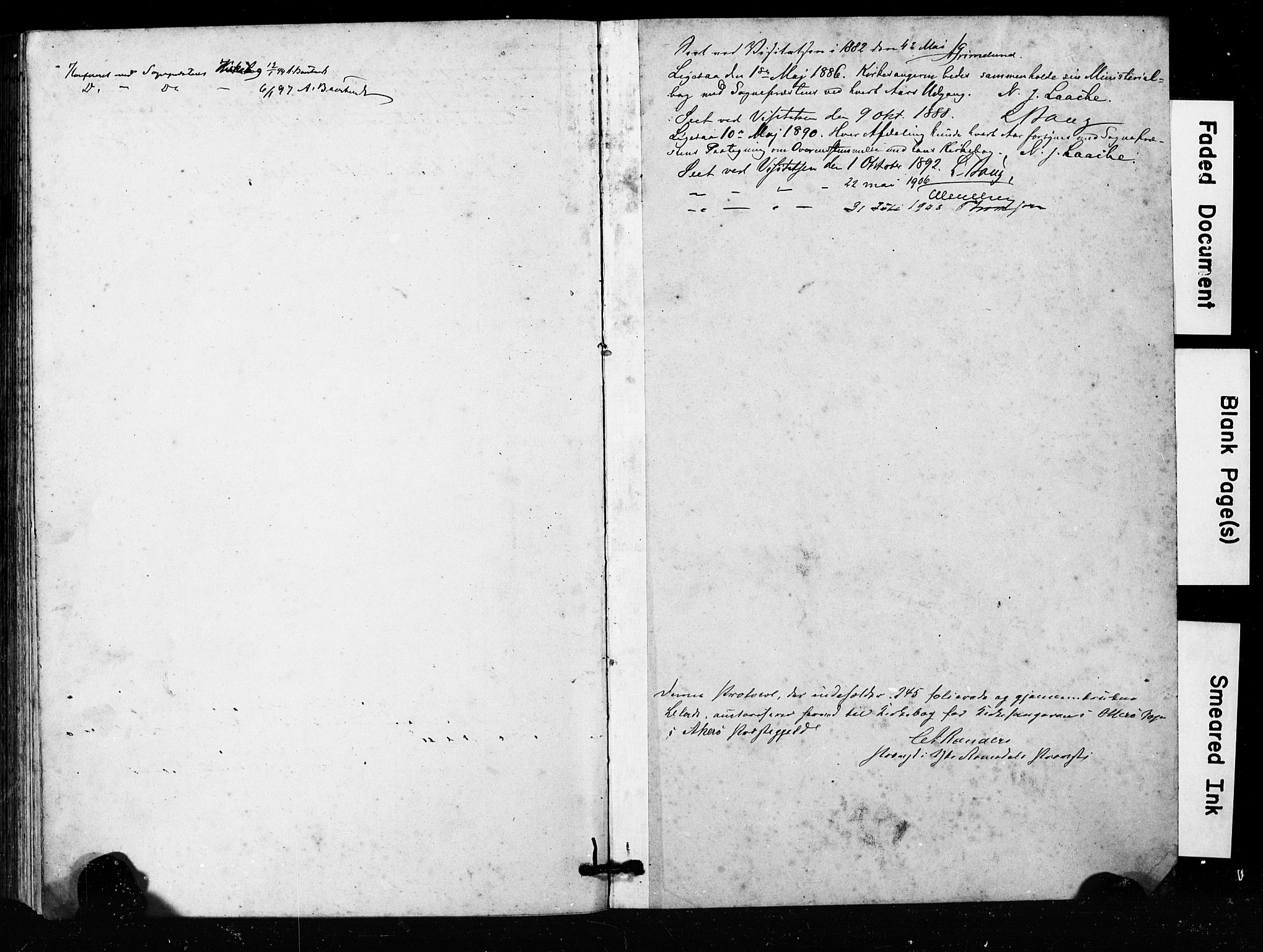 Ministerialprotokoller, klokkerbøker og fødselsregistre - Møre og Romsdal, SAT/A-1454/563/L0737: Parish register (copy) no. 563C01, 1878-1916