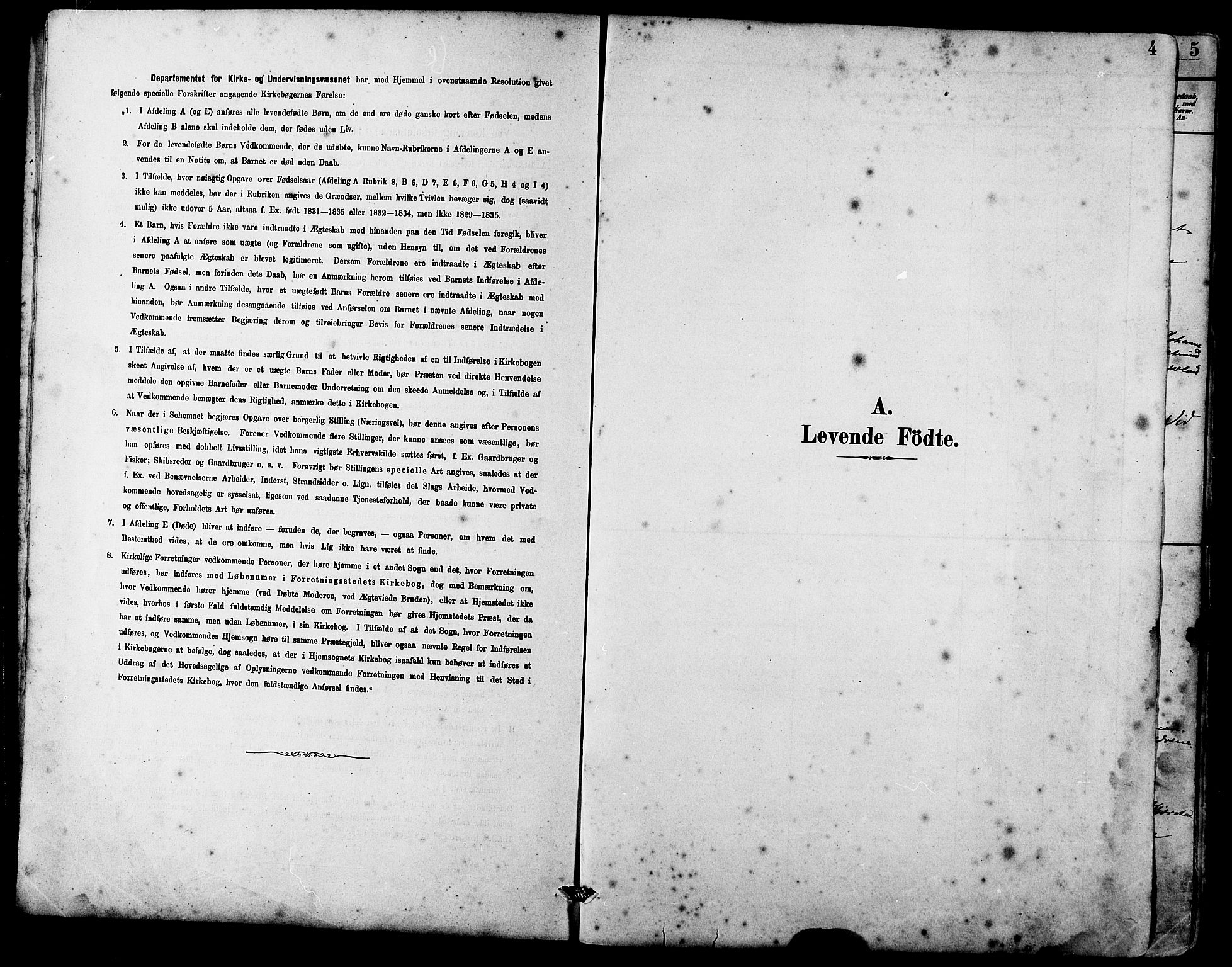 Ministerialprotokoller, klokkerbøker og fødselsregistre - Møre og Romsdal, SAT/A-1454/536/L0510: Parish register (copy) no. 536C05, 1881-1898, p. 4