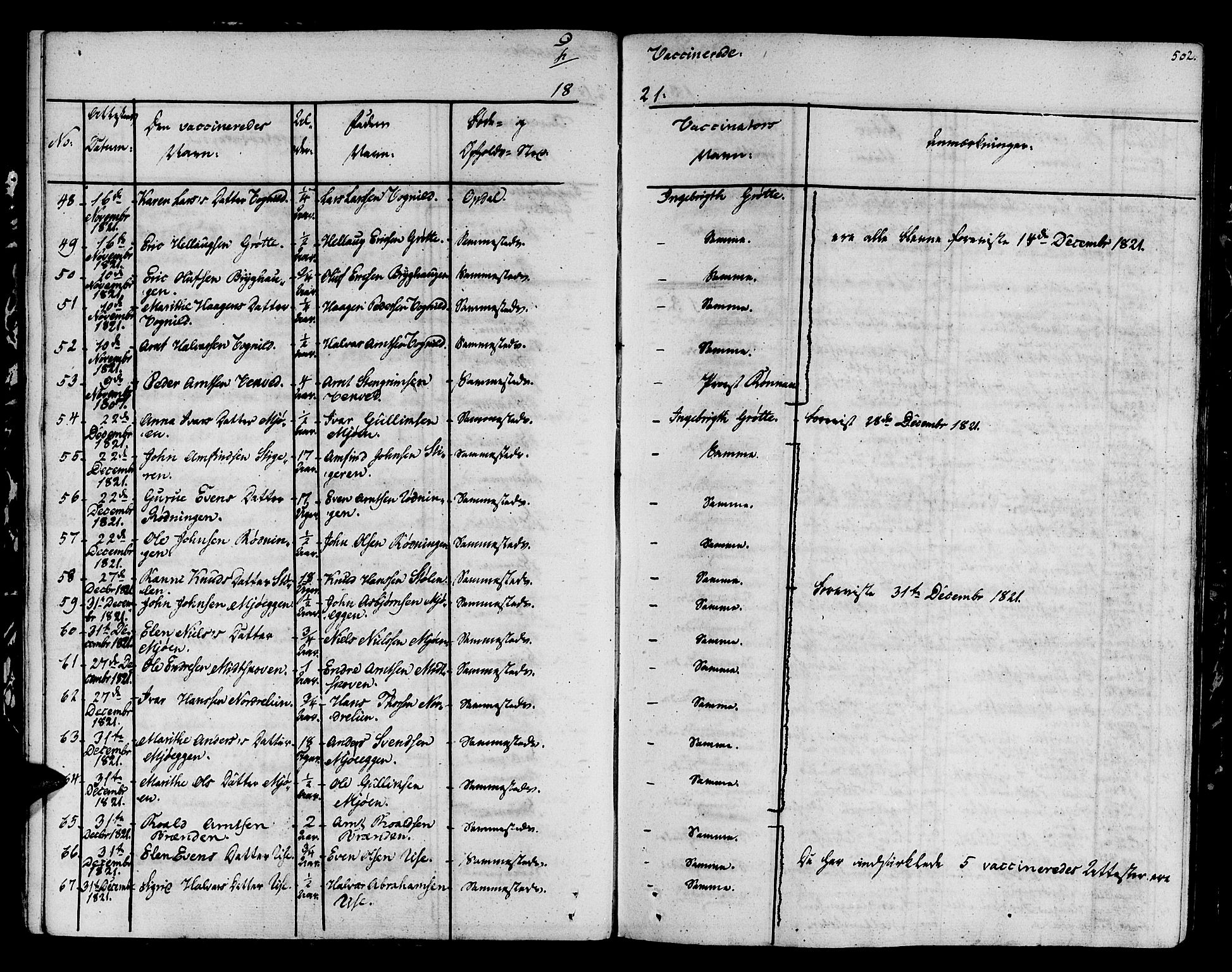 Ministerialprotokoller, klokkerbøker og fødselsregistre - Sør-Trøndelag, SAT/A-1456/678/L0897: Parish register (official) no. 678A06-07, 1821-1847, p. 502