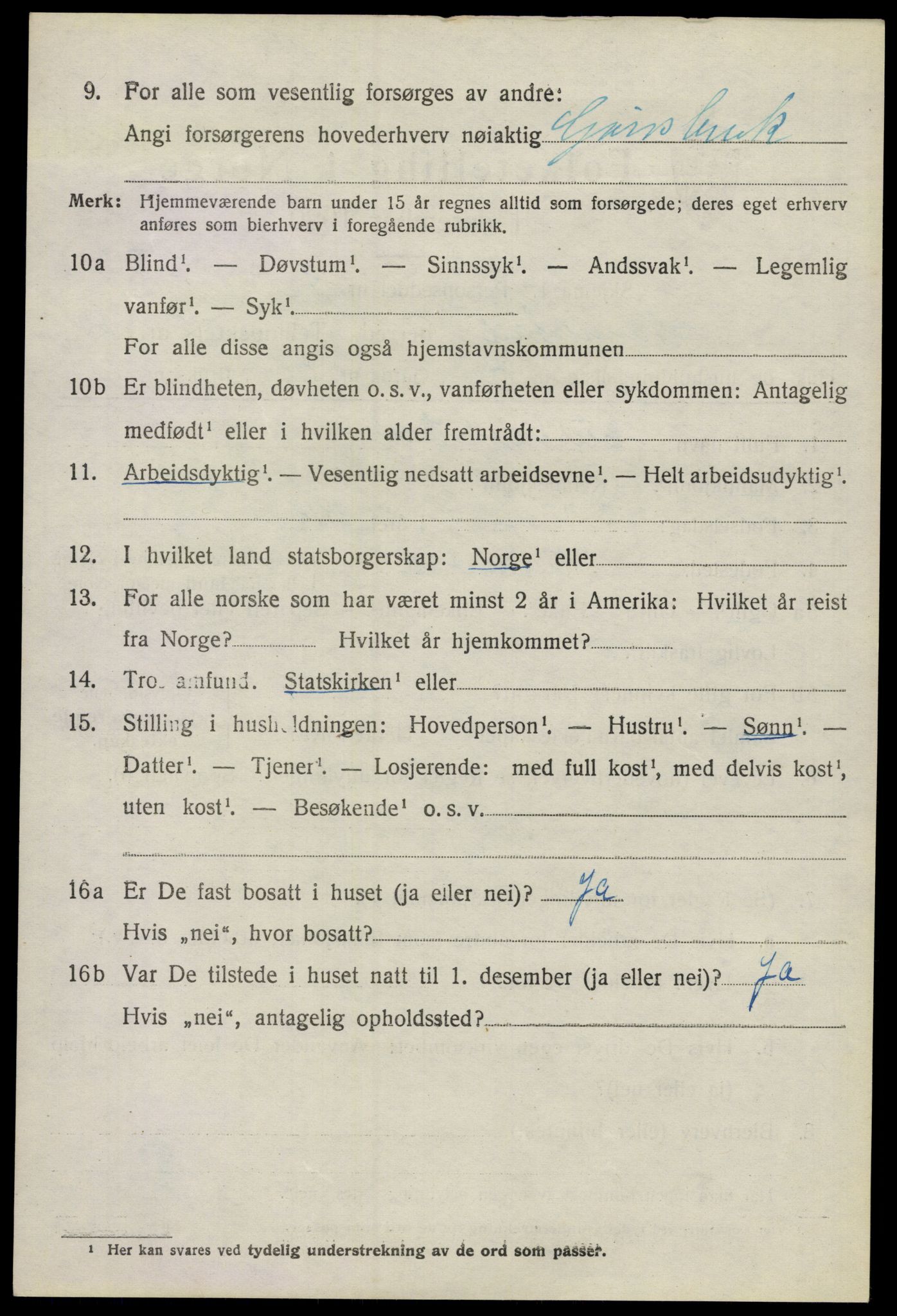 SAO, 1920 census for Nannestad, 1920, p. 7611