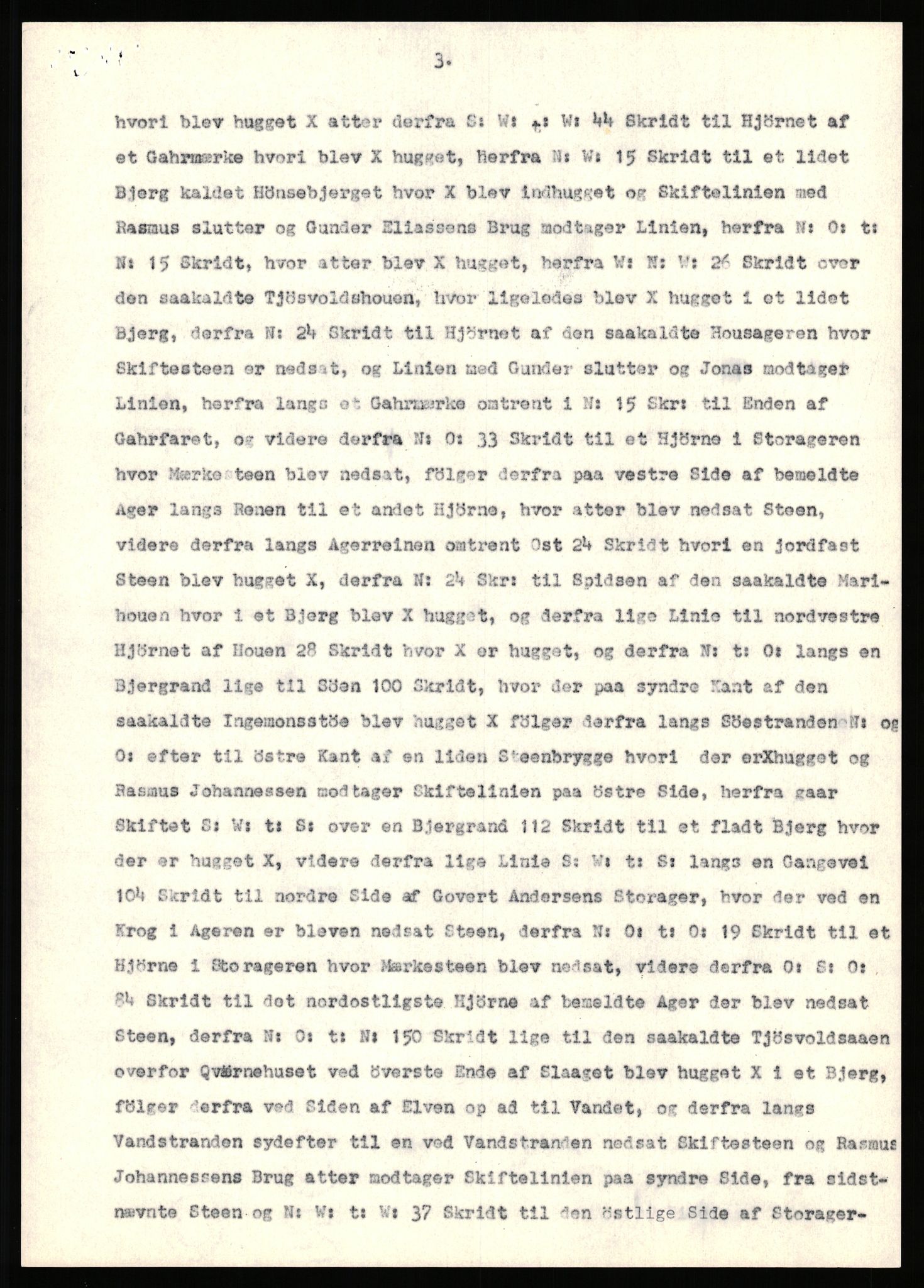 Statsarkivet i Stavanger, AV/SAST-A-101971/03/Y/Yj/L0087: Avskrifter sortert etter gårdsnavn: Tjemsland nordre - Todhammer, 1750-1930, p. 346