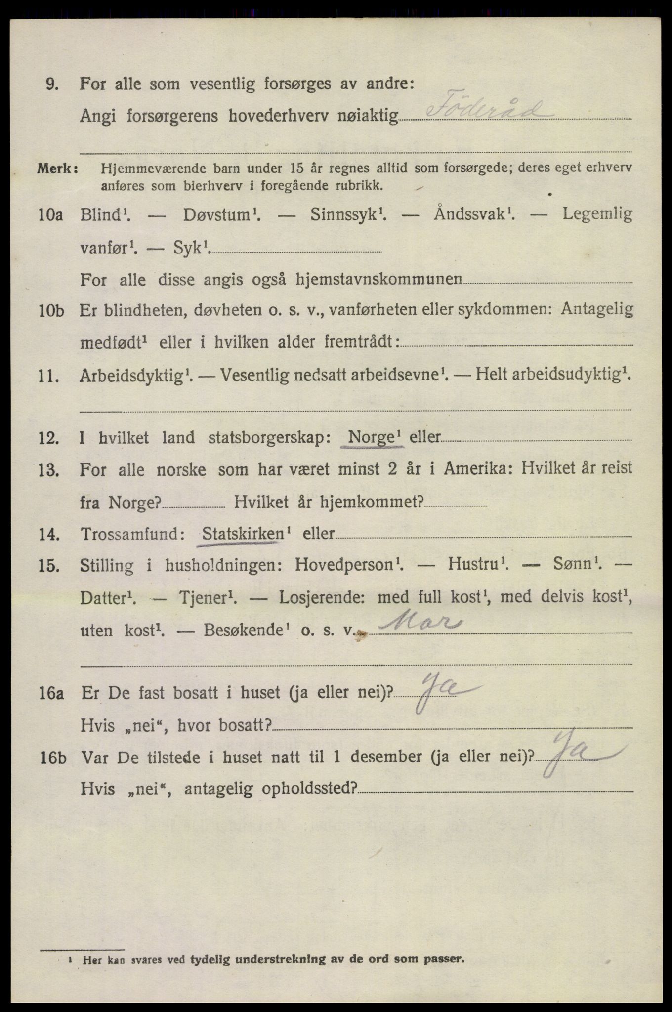 SAKO, 1920 census for Lardal, 1920, p. 4006