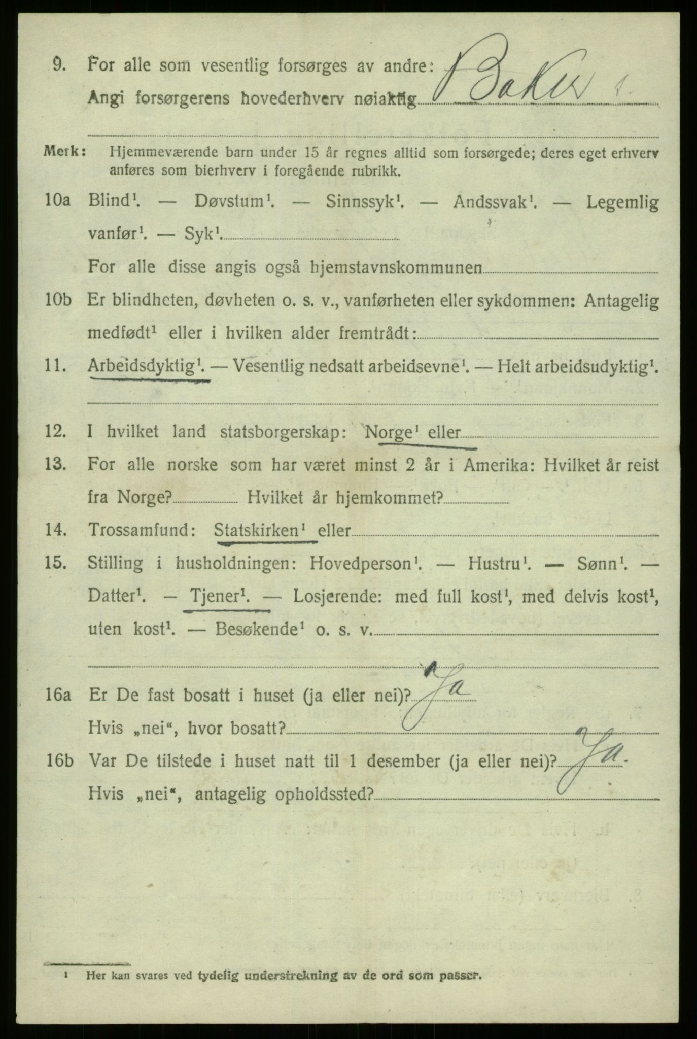 SAB, 1920 census for Eid, 1920, p. 6025