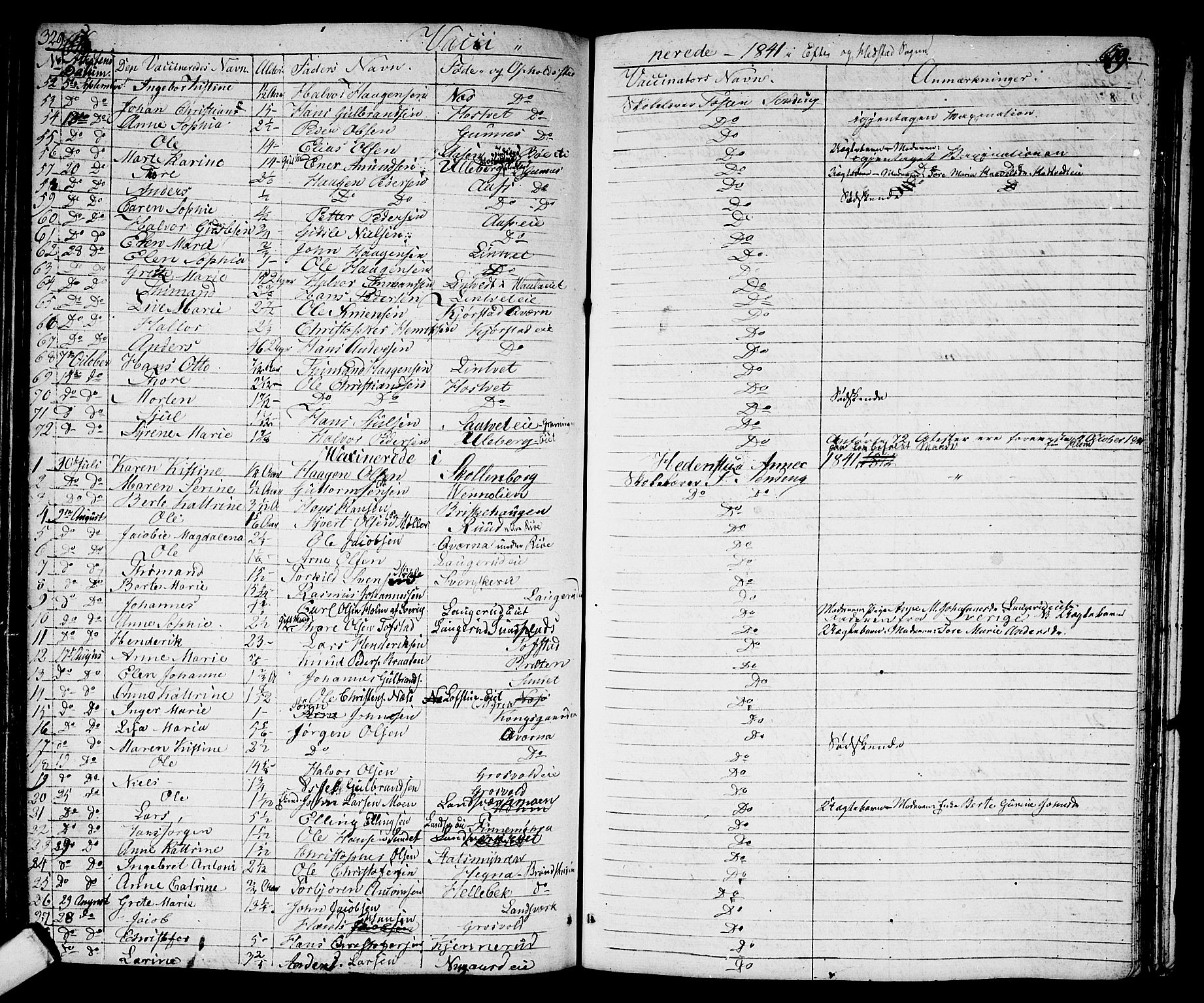 Sandsvær kirkebøker, AV/SAKO-A-244/G/Ga/L0004: Parish register (copy) no. I 4, 1840-1856, p. 329