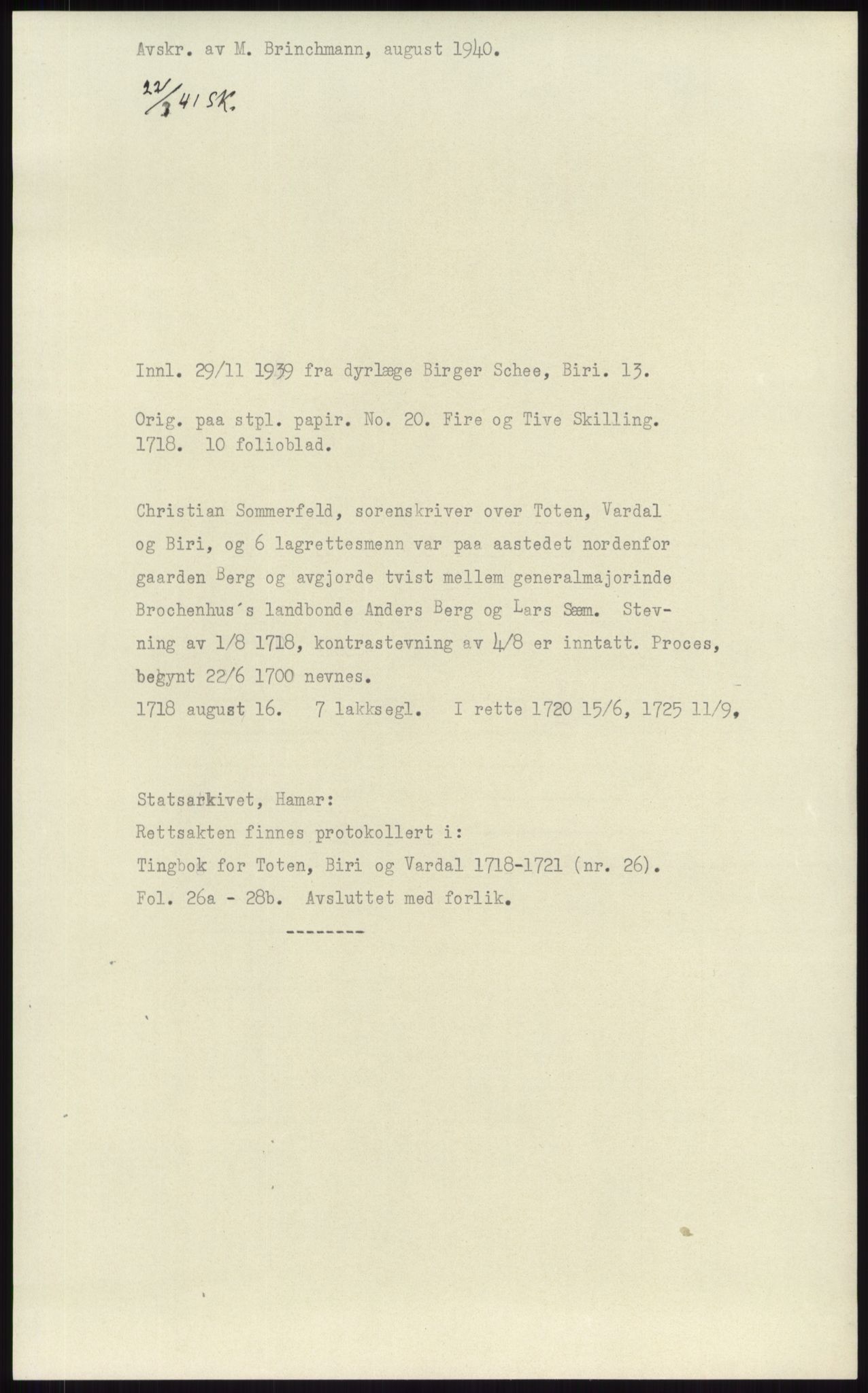 Samlinger til kildeutgivelse, Diplomavskriftsamlingen, RA/EA-4053/H/Ha, p. 3478