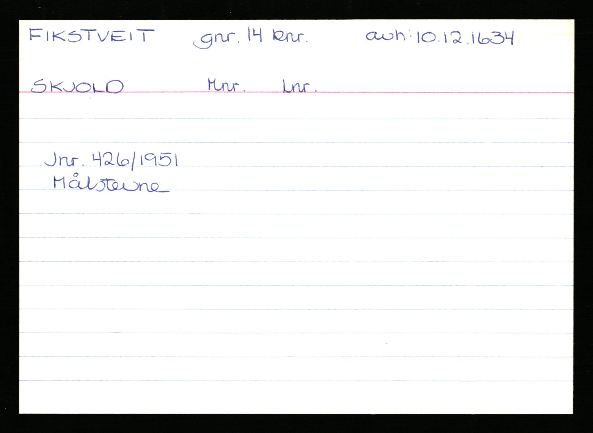 Statsarkivet i Stavanger, AV/SAST-A-101971/03/Y/Yk/L0009: Registerkort sortert etter gårdsnavn: Ersdal - Fikstveit, 1750-1930, p. 536