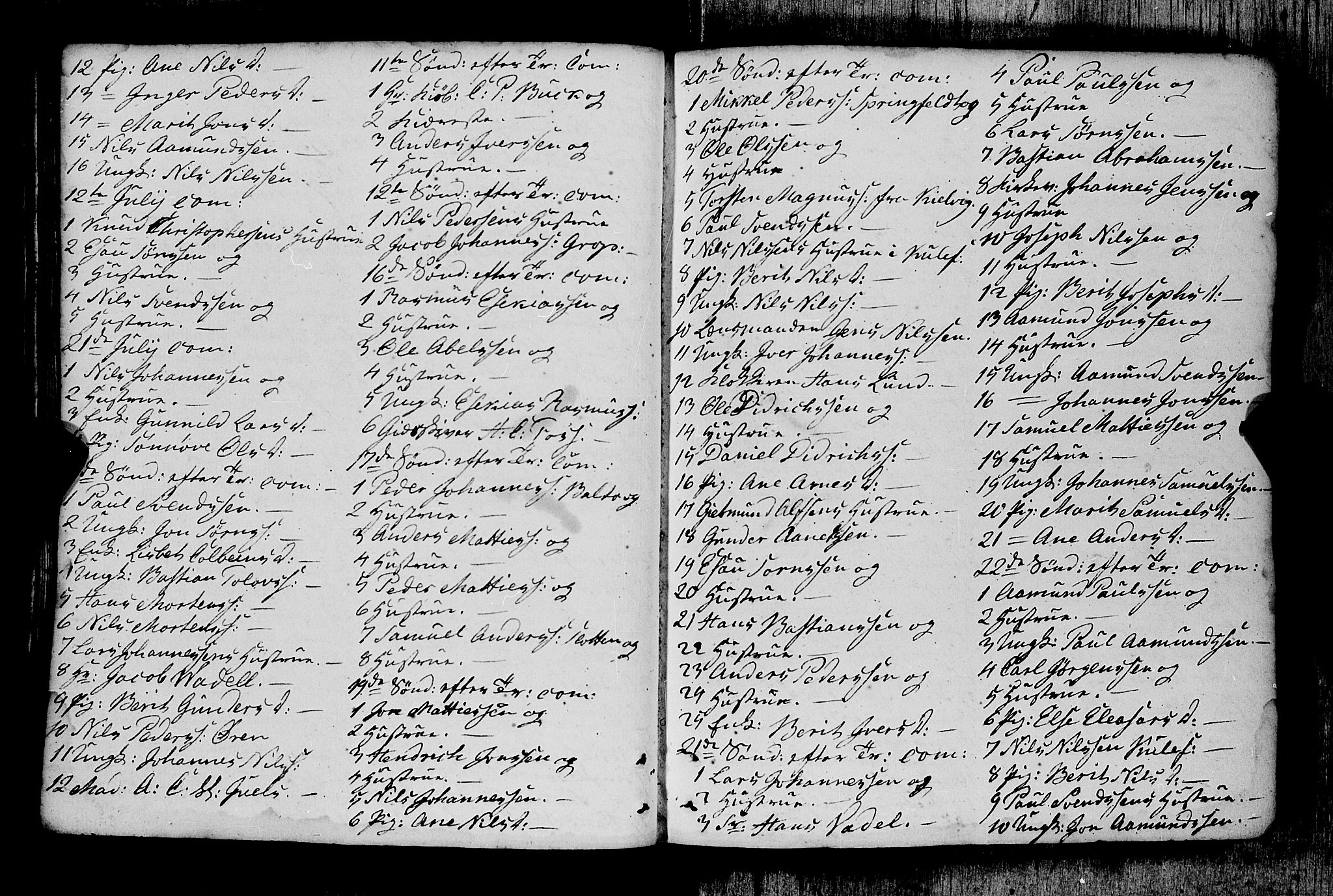 Måsøy sokneprestkontor, AV/SATØ-S-1348/B/L0026: Communicants register no. 26 (1), 1749-1804