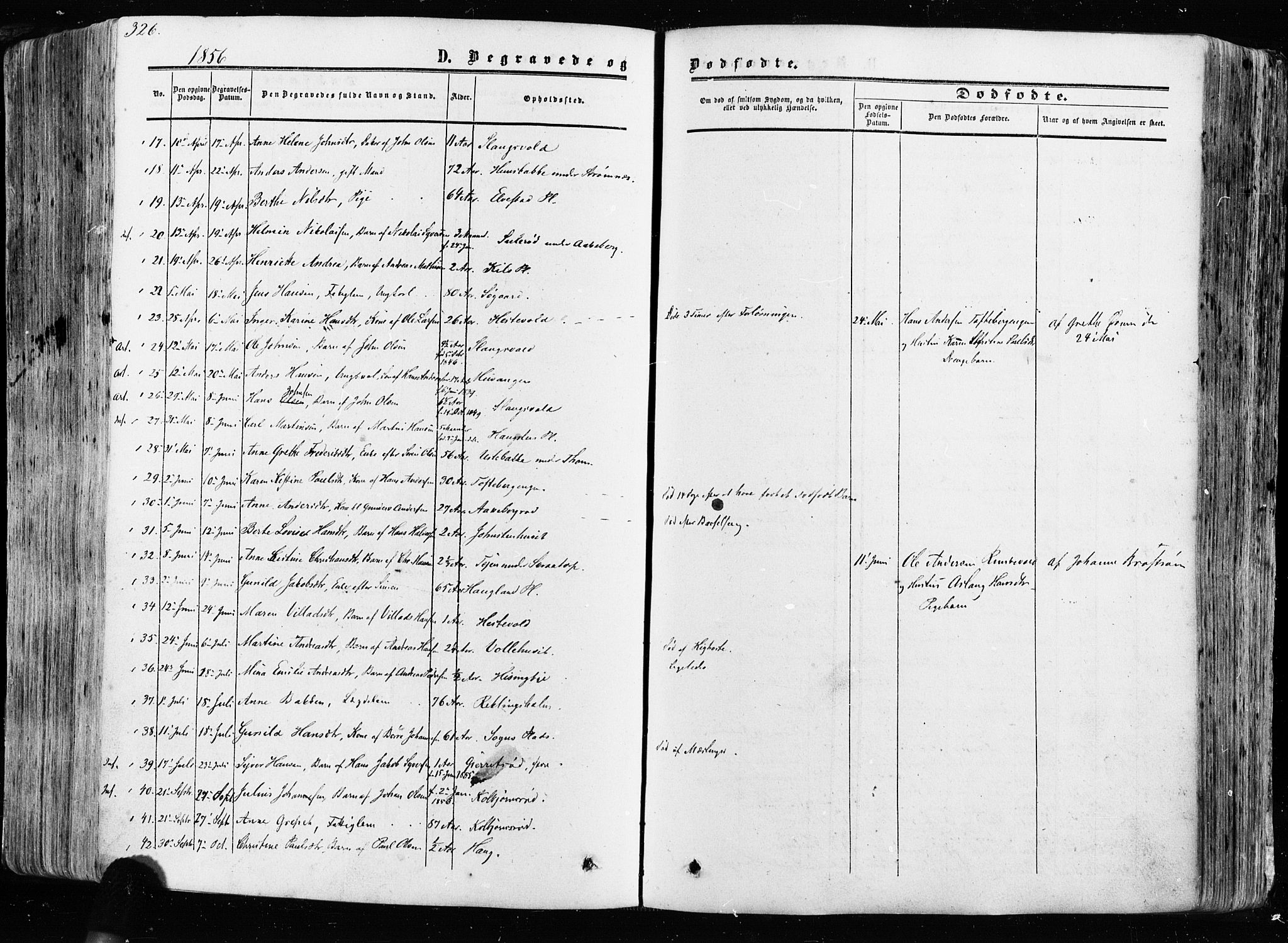 Råde prestekontor kirkebøker, AV/SAO-A-2009/F/Fa/L0006: Parish register (official) no. 6, 1854-1877, p. 326