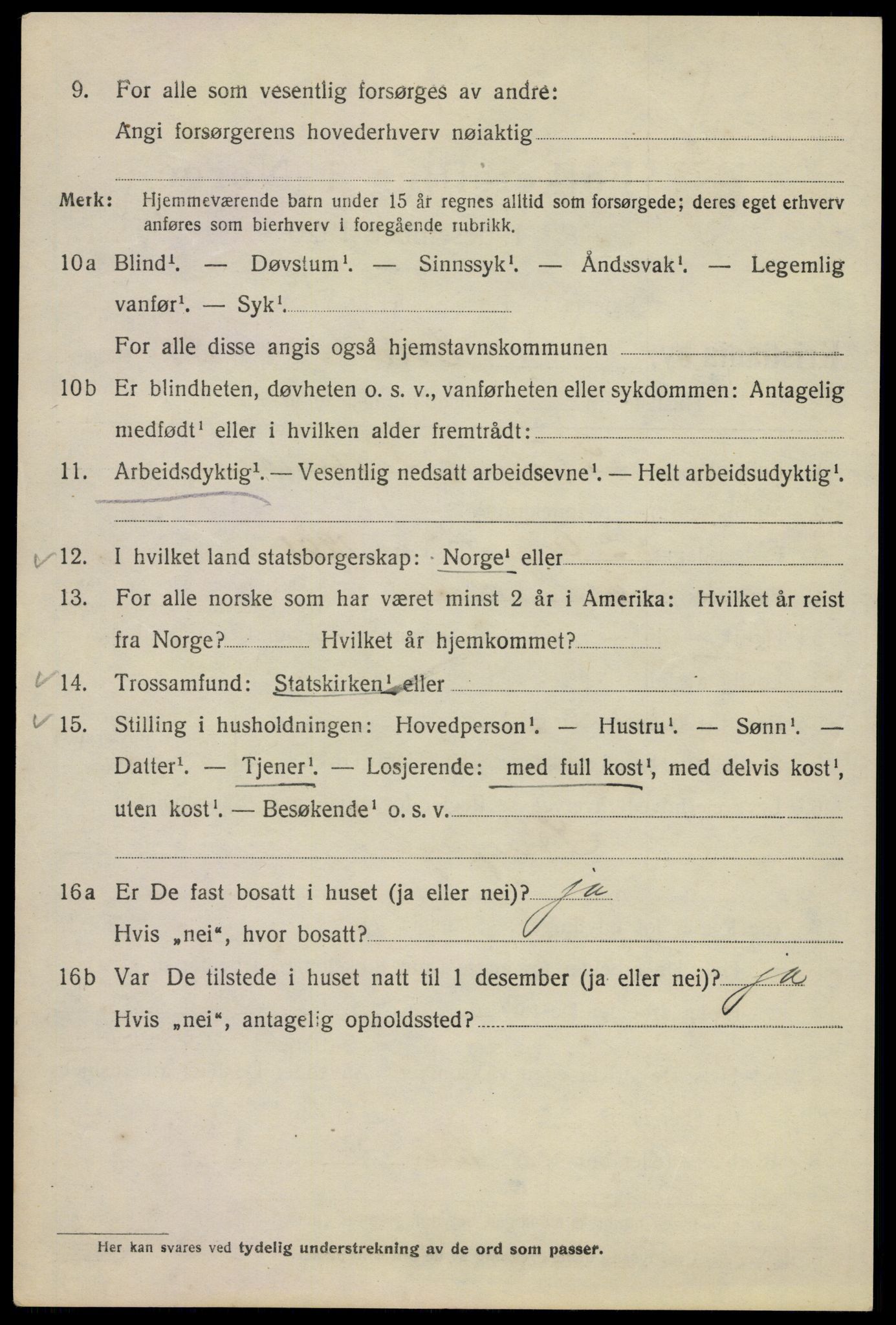 SAO, 1920 census for Kristiania, 1920, p. 188798