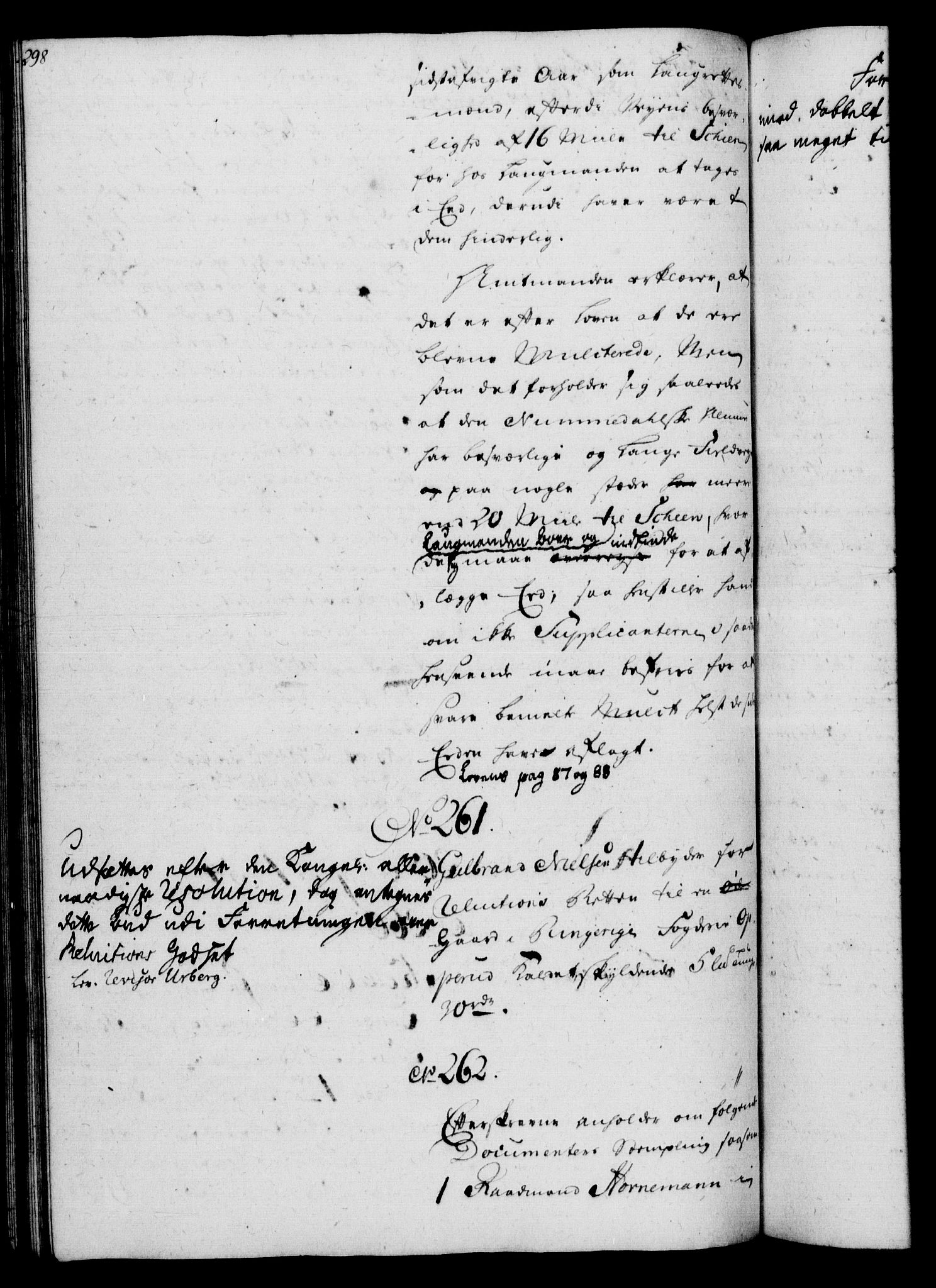 Rentekammeret, Kammerkanselliet, AV/RA-EA-3111/G/Gh/Gha/L0032: Norsk ekstraktmemorialprotokoll (merket RK 53.77), 1753-1755, p. 298