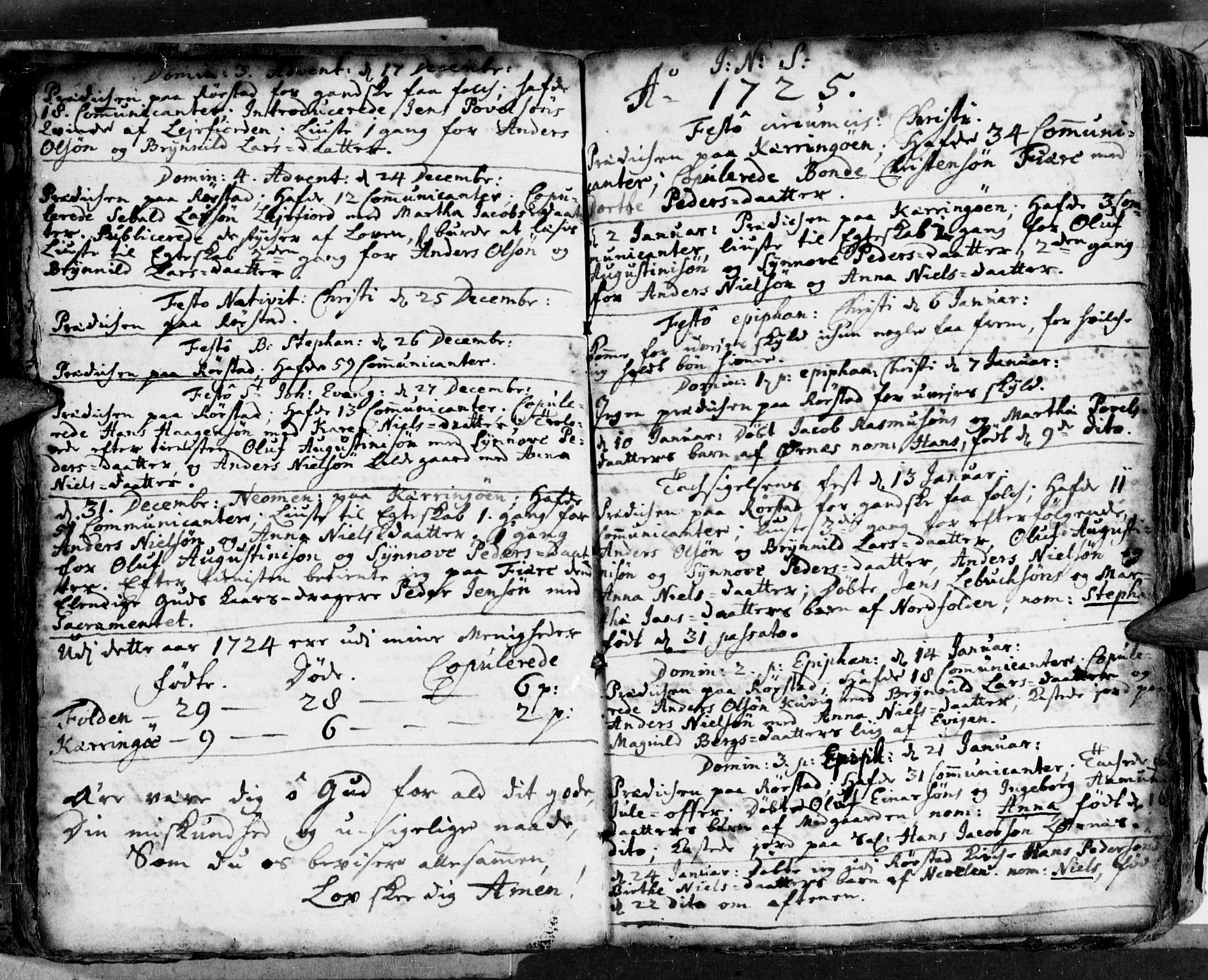 Ministerialprotokoller, klokkerbøker og fødselsregistre - Nordland, SAT/A-1459/853/L0765: Parish register (official) no. 853A04, 1715-1745