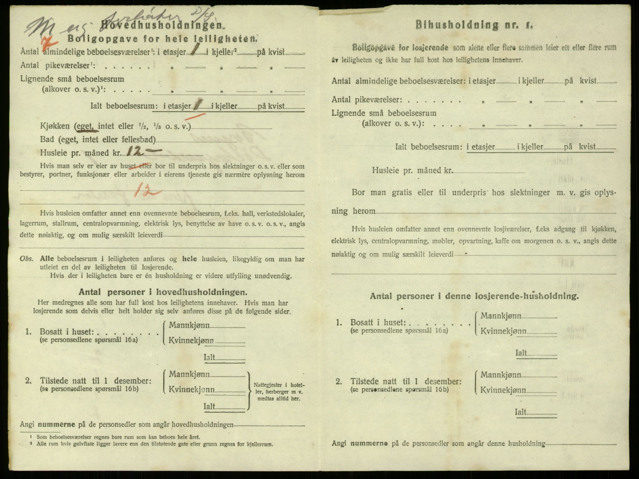 SAB, 1920 census for Bergen, 1920, p. 23362