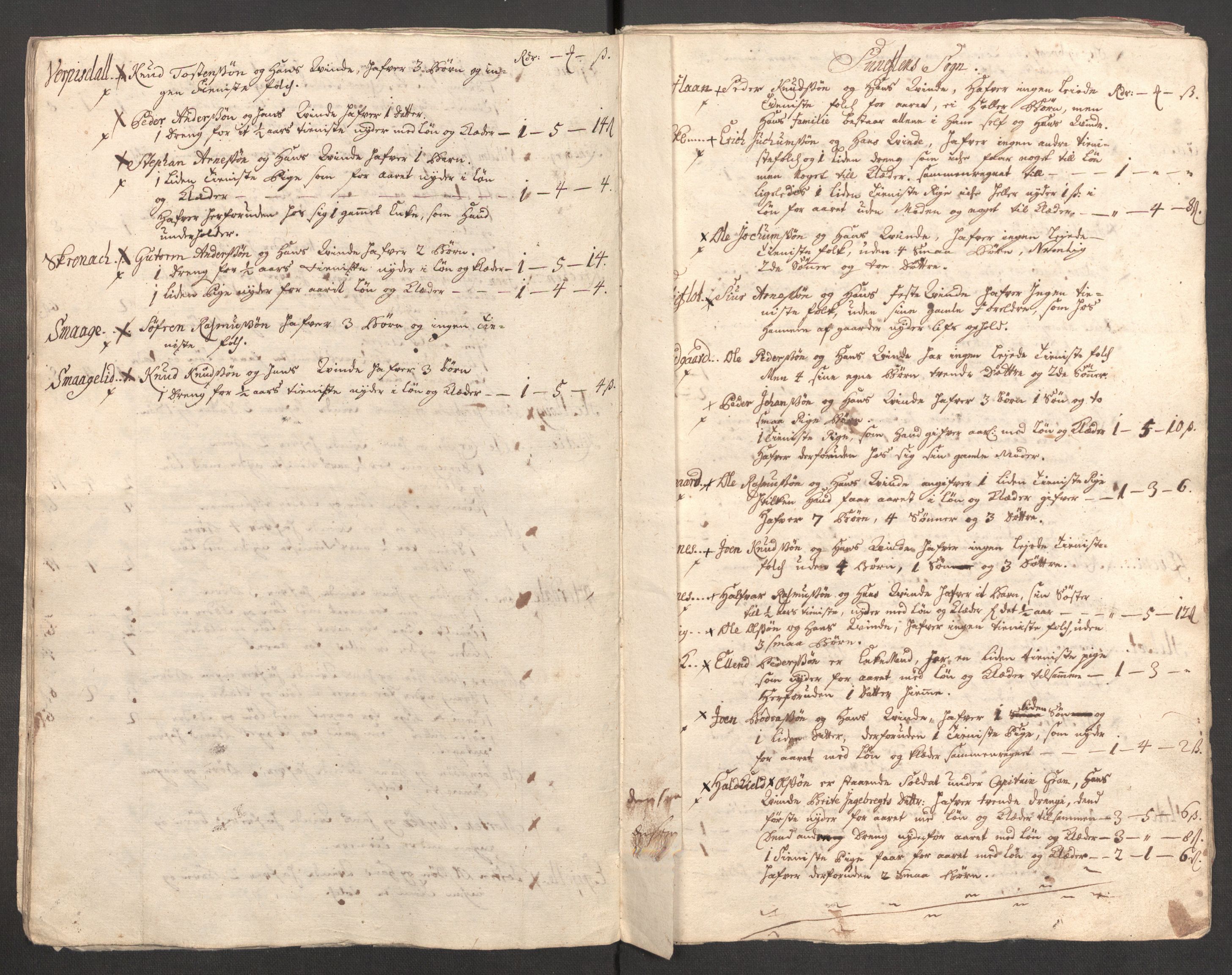 Rentekammeret inntil 1814, Reviderte regnskaper, Fogderegnskap, RA/EA-4092/R54/L3564: Fogderegnskap Sunnmøre, 1711, p. 305