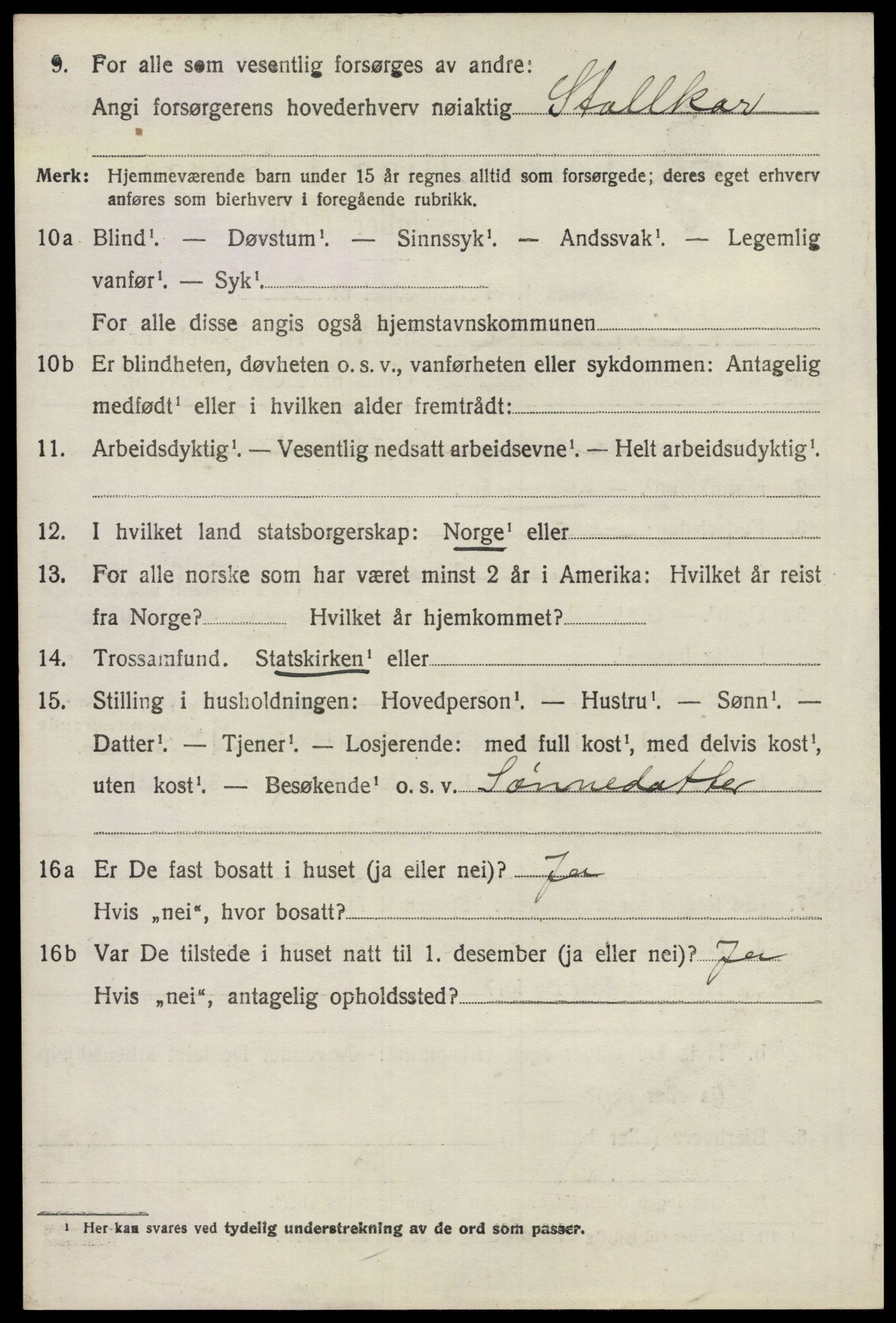 SAO, 1920 census for Nannestad, 1920, p. 7182