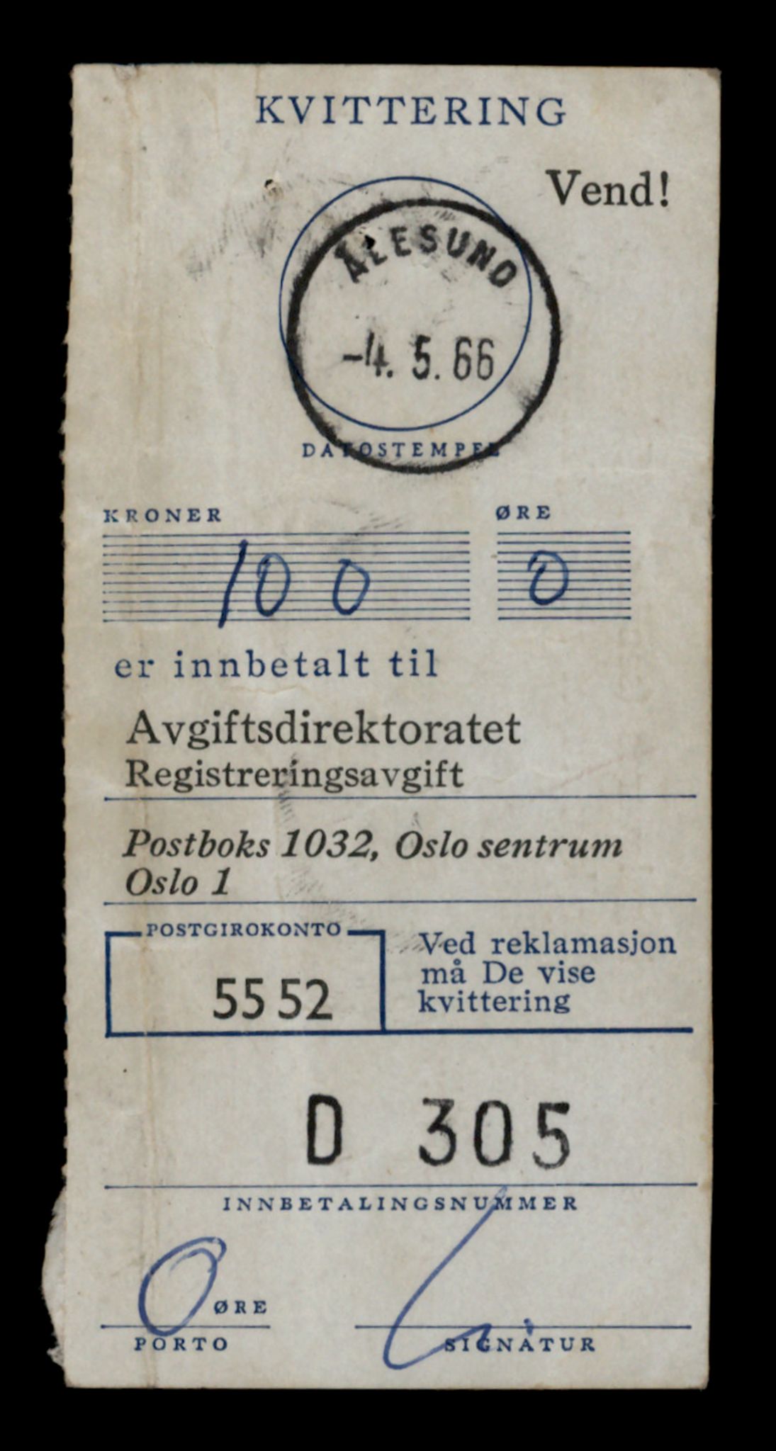 Møre og Romsdal vegkontor - Ålesund trafikkstasjon, AV/SAT-A-4099/F/Fe/L0039: Registreringskort for kjøretøy T 13361 - T 13530, 1927-1998, p. 95