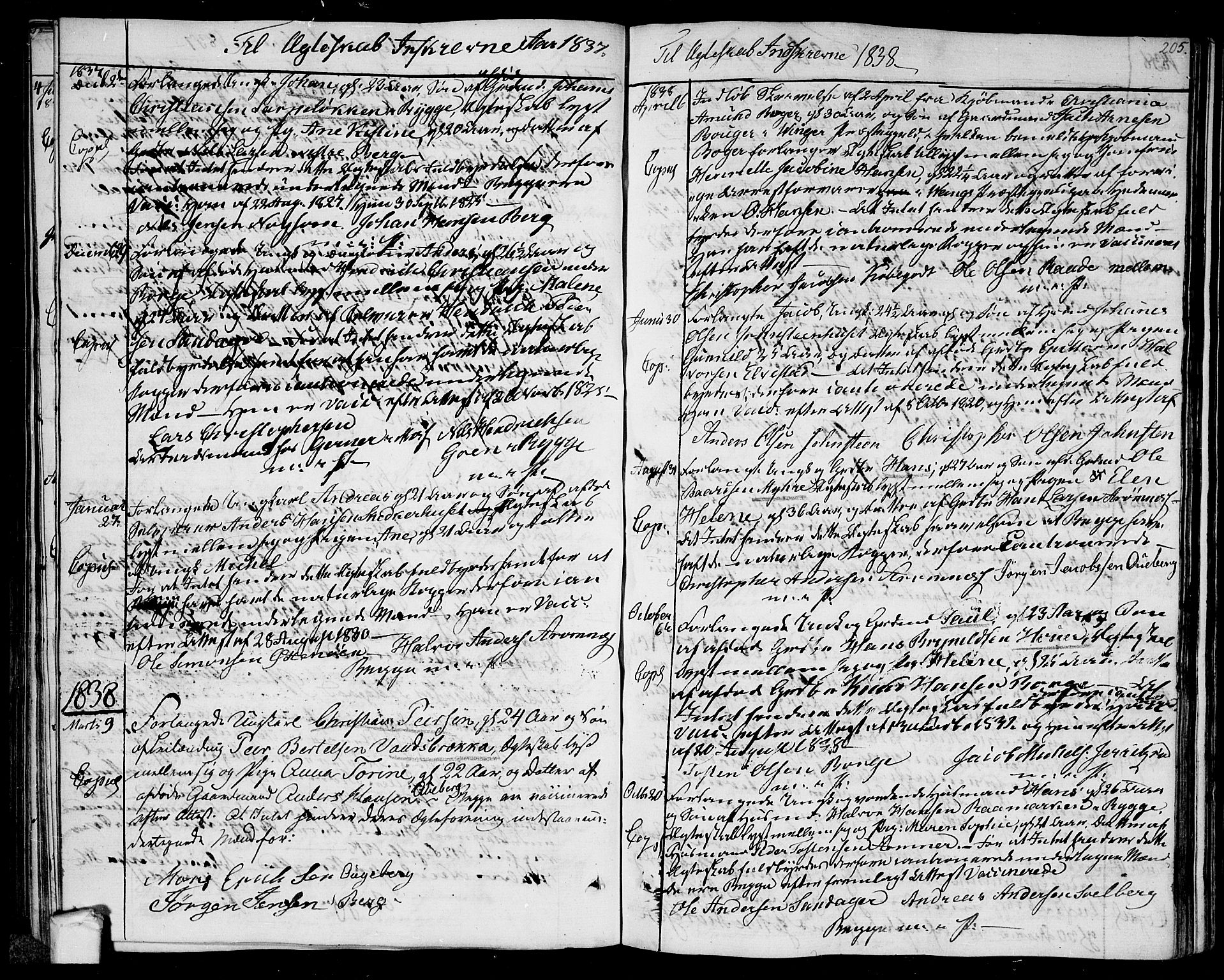 Råde prestekontor kirkebøker, AV/SAO-A-2009/F/Fa/L0003: Parish register (official) no. 3, 1806-1814, p. 205